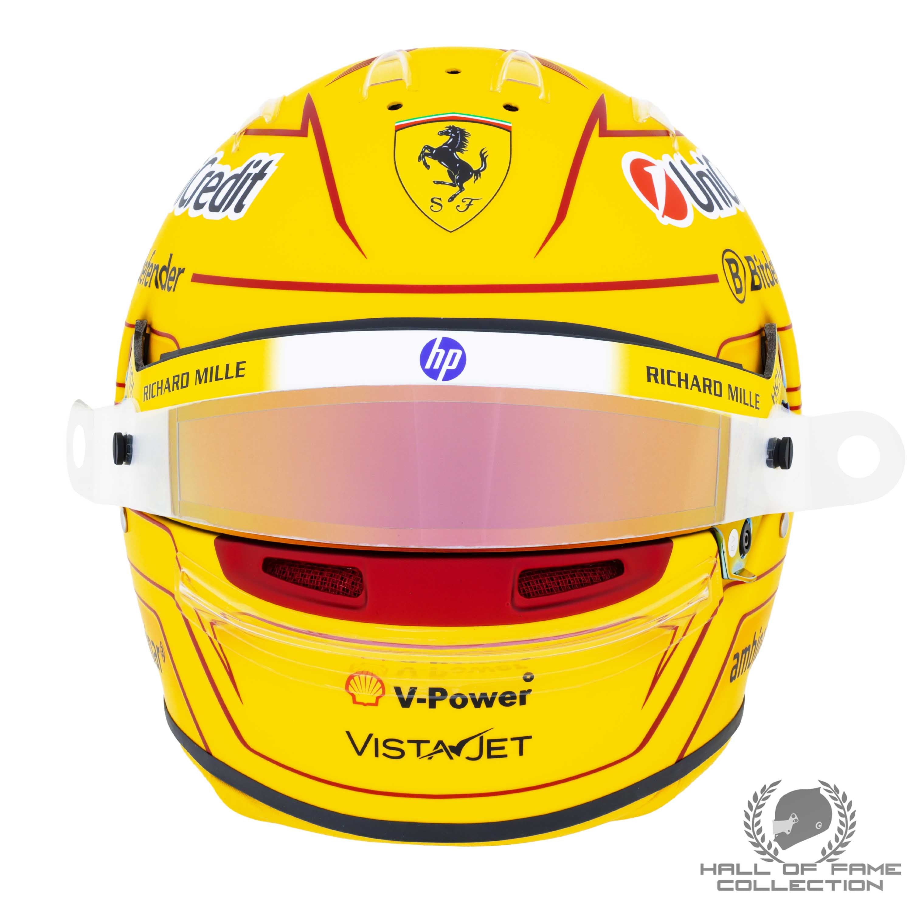 2025 Lewis Hamilton Chinese Sprint Win Replica HP77 Scuderia Ferrari F1 Helmet
