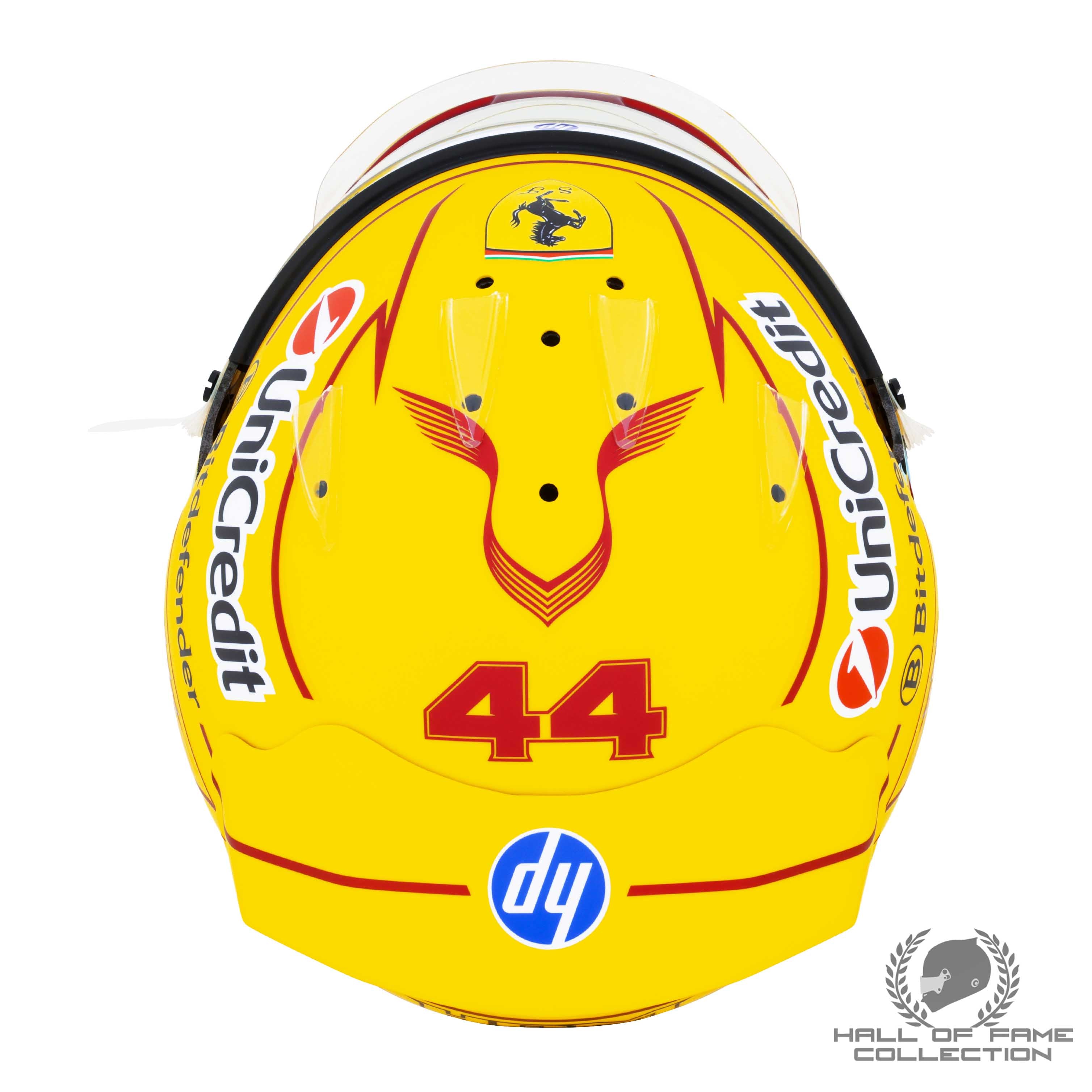 2025 Lewis Hamilton Chinese Sprint Win Replica HP77 Scuderia Ferrari F1 Helmet