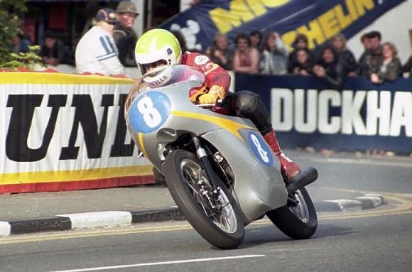 1984 Jim Wells 9th Place Silver Porduction Isle of Man TT Trophy