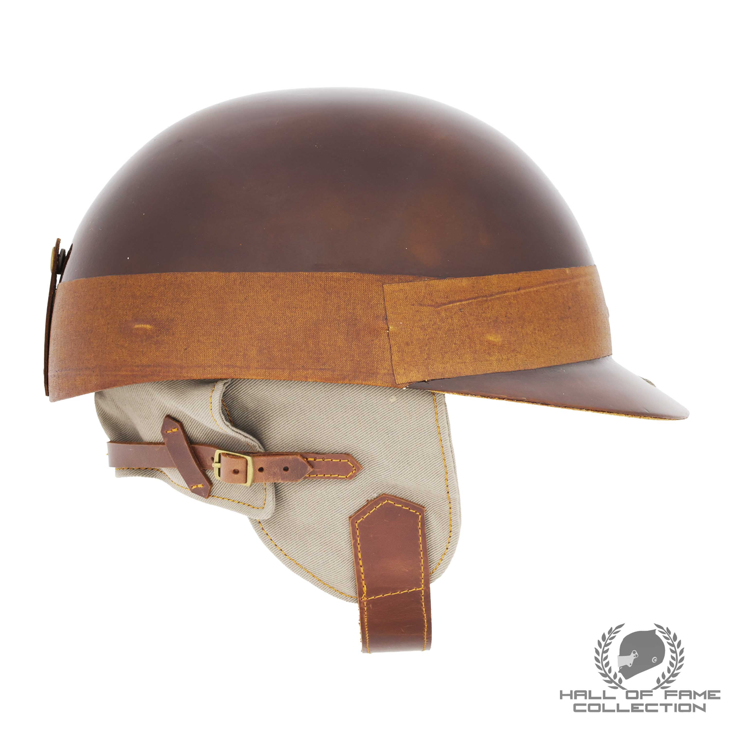 1955-57 Juan Manuel Fangio Replica Open Face F1 Helmet