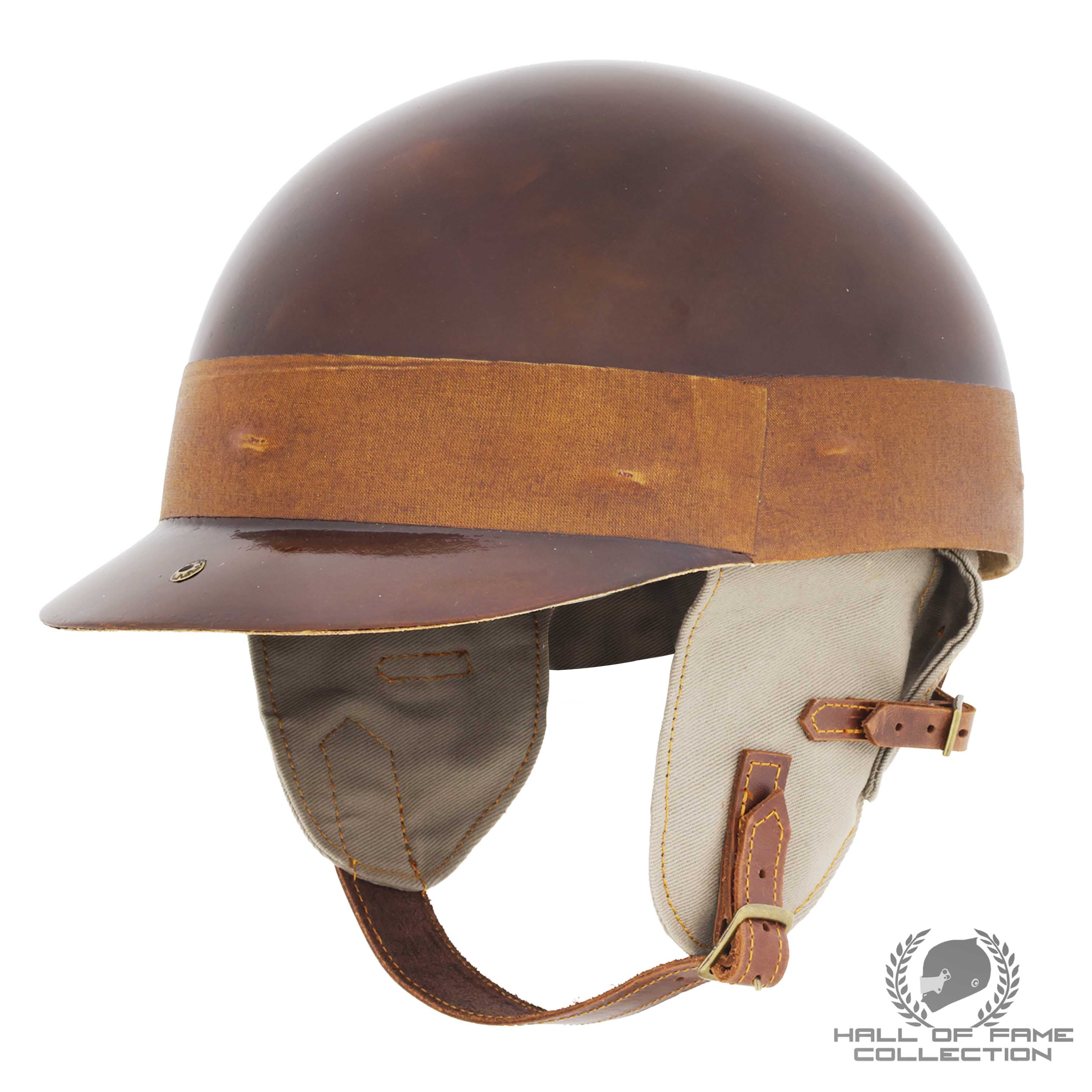 1955-57 Juan Manuel Fangio Replica Open Face F1 Helmet