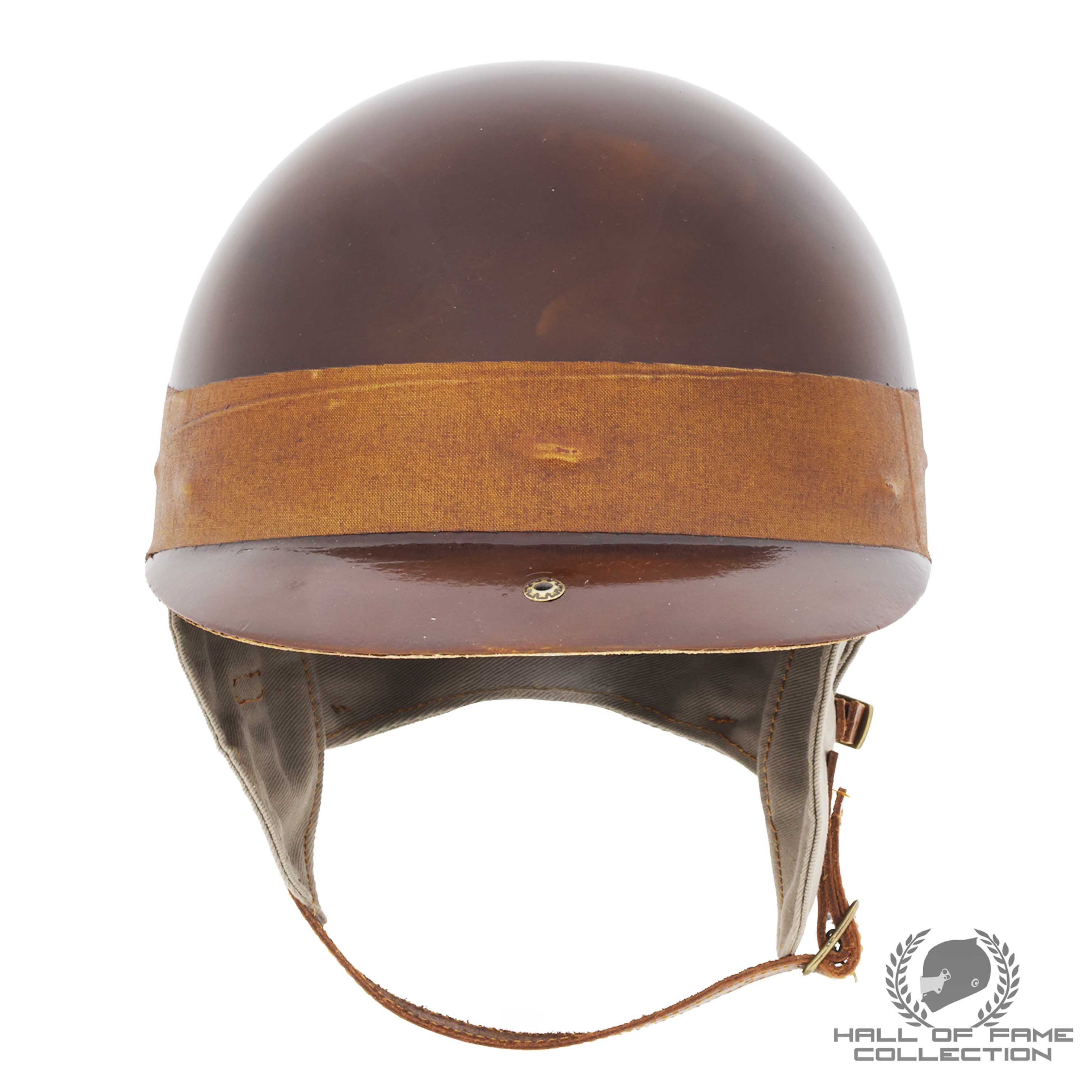 1955-57 Juan Manuel Fangio Replica Open Face F1 Helmet