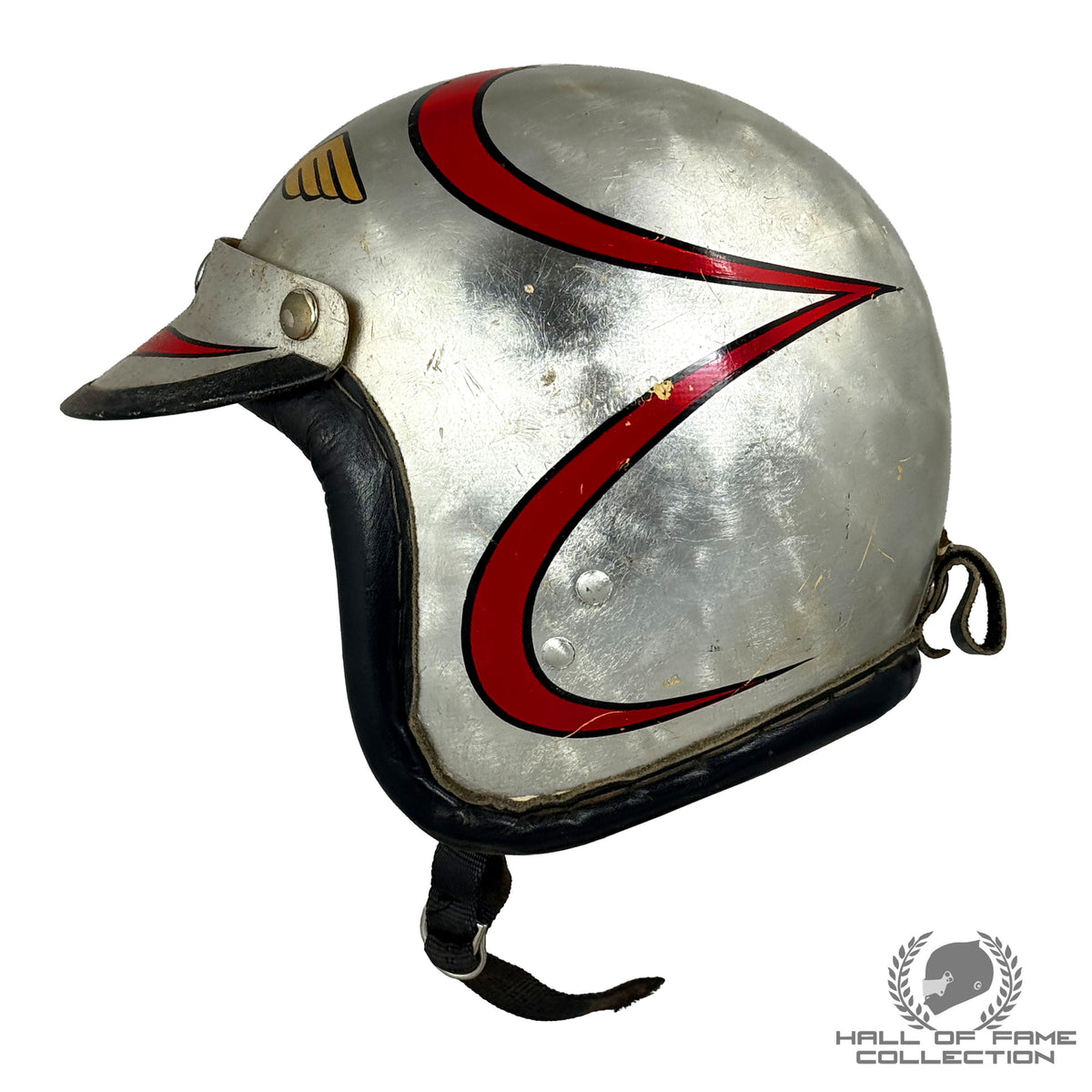 1963 Johnny Rutherford 'Rookie Indianapolis 500' Ed Kostenuk IndyCar Helmet