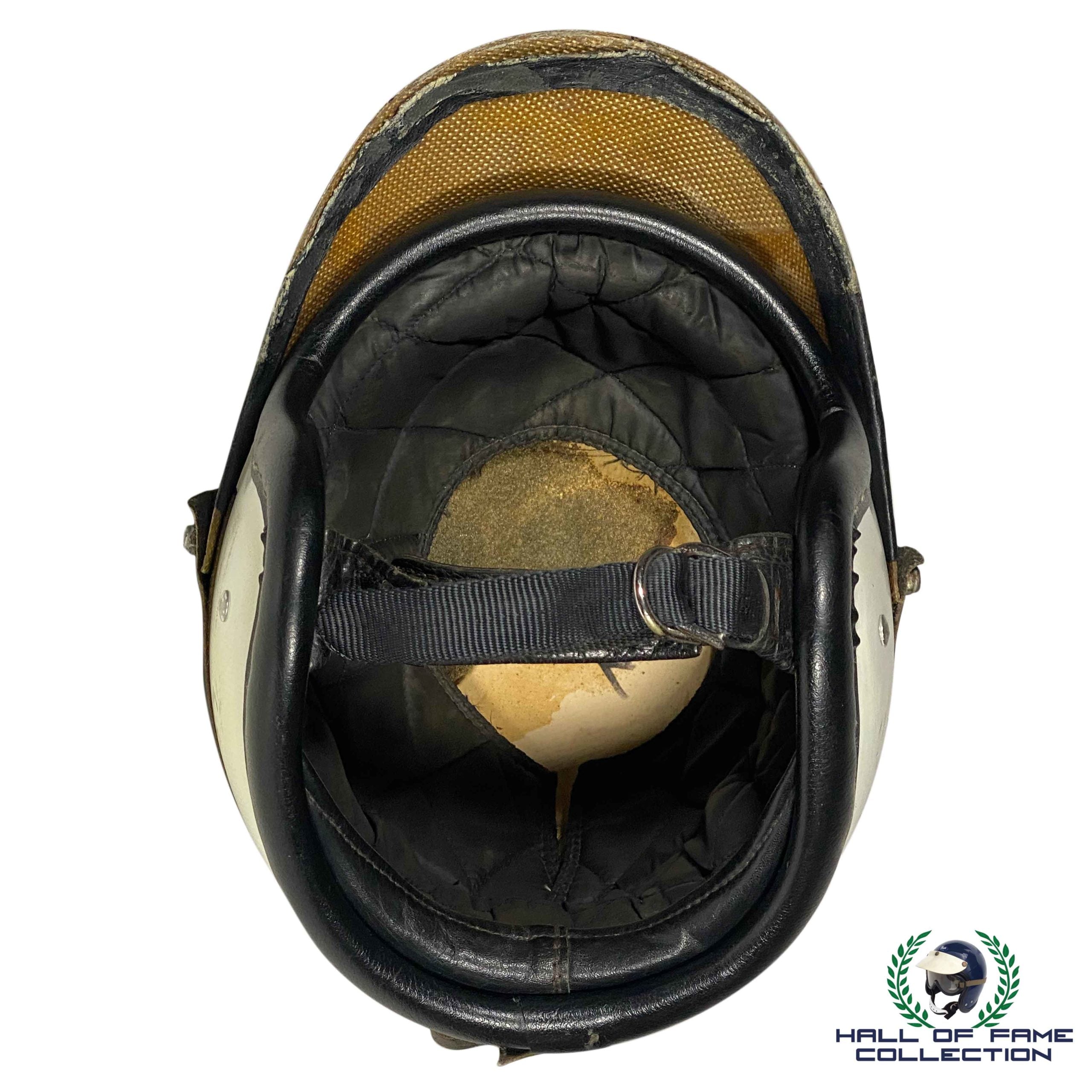 1964 Parnelli Jones Signed Race Used McHal Speedway Indy 500 Helmet