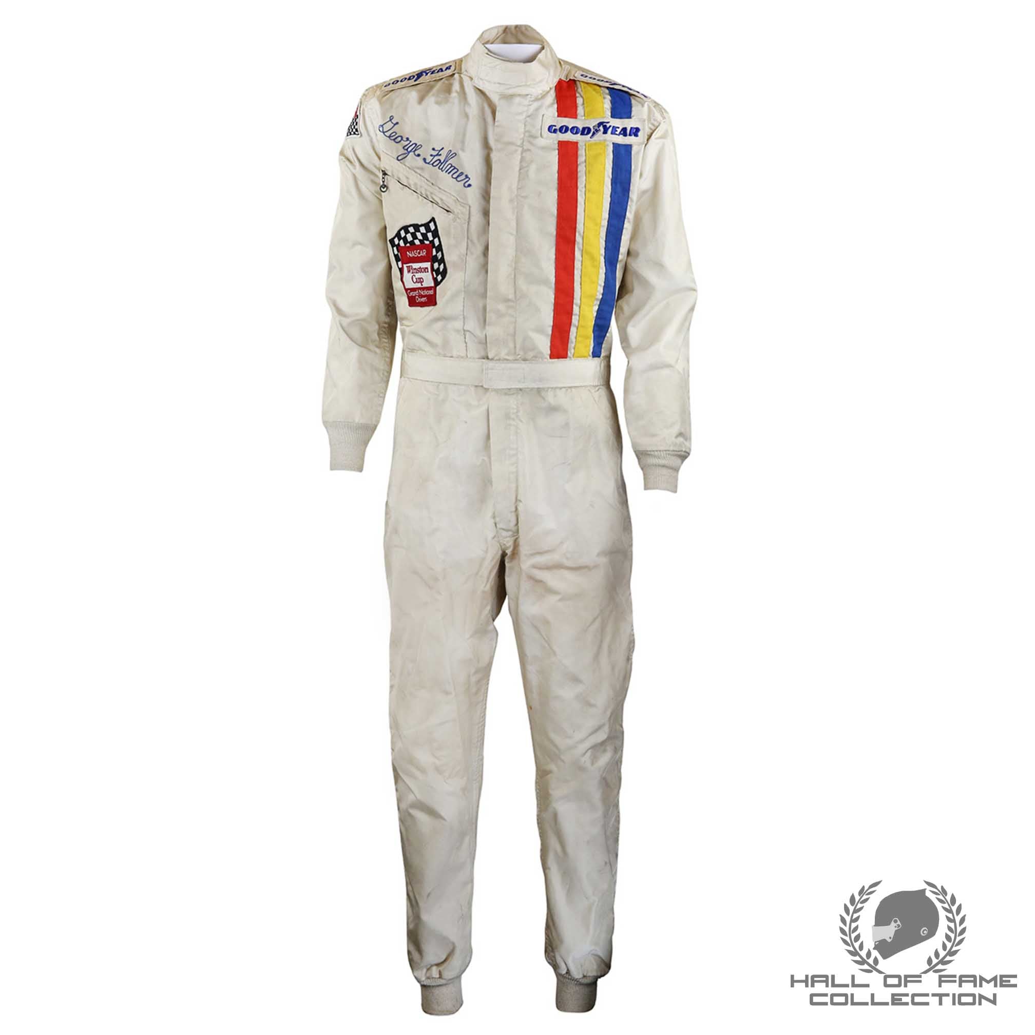 1970's George Follmer Race Used Nascar Suit
