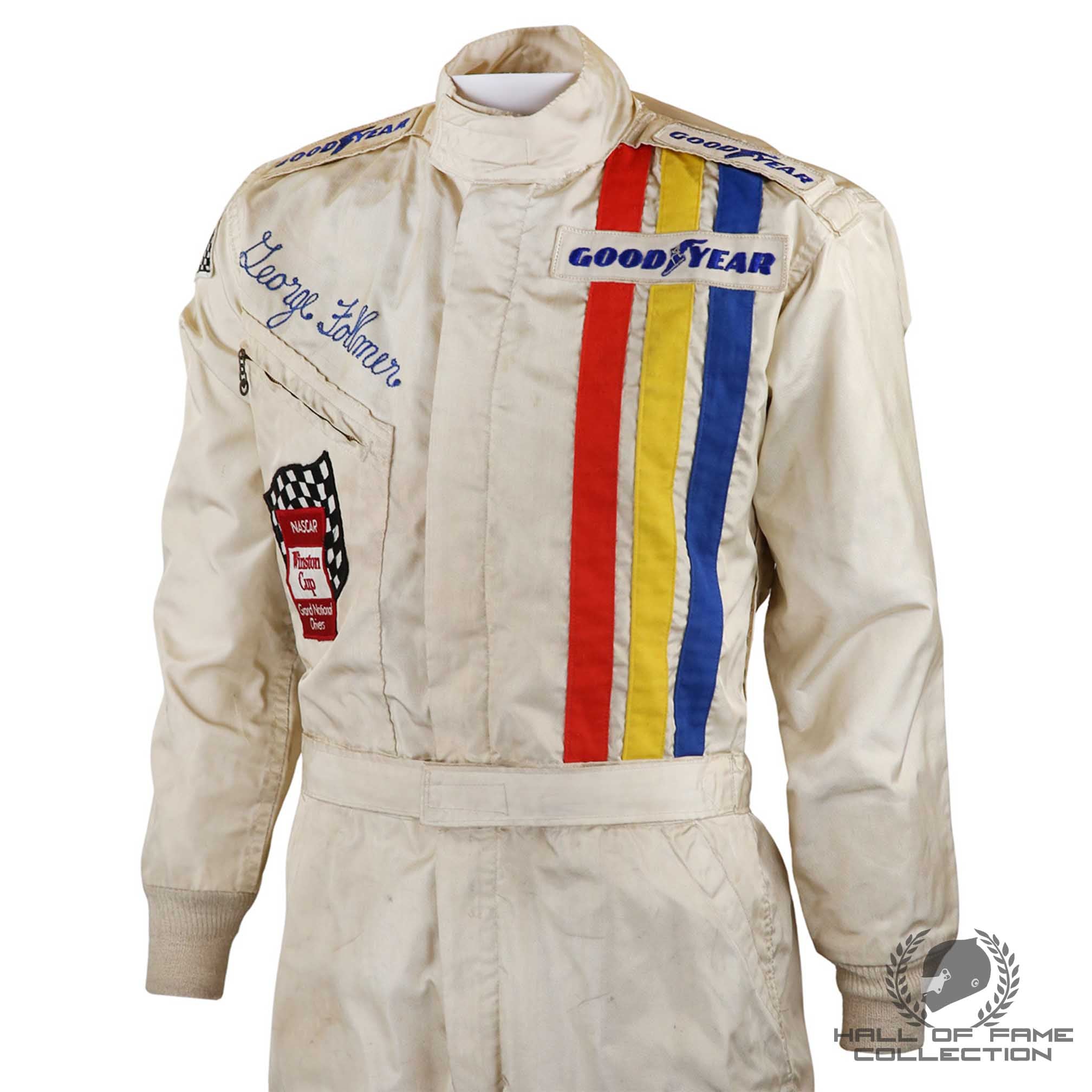 1970's George Follmer Race Used Nascar Suit