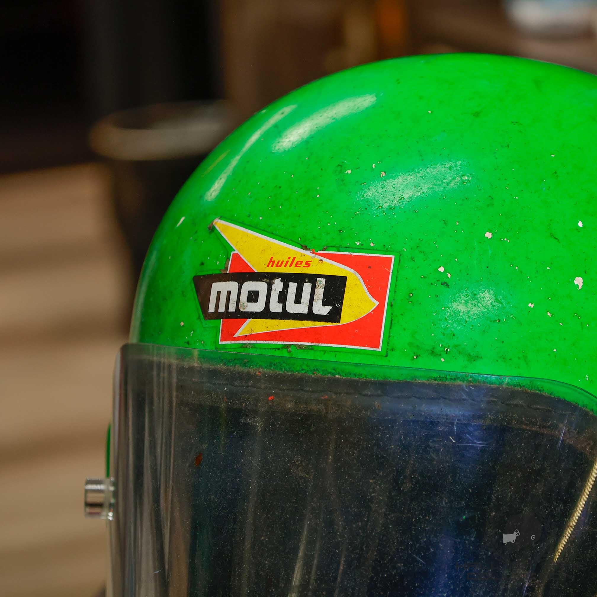 1972 Henri Pescarolo Race Used GPA FP1 Williams F1 Helmet