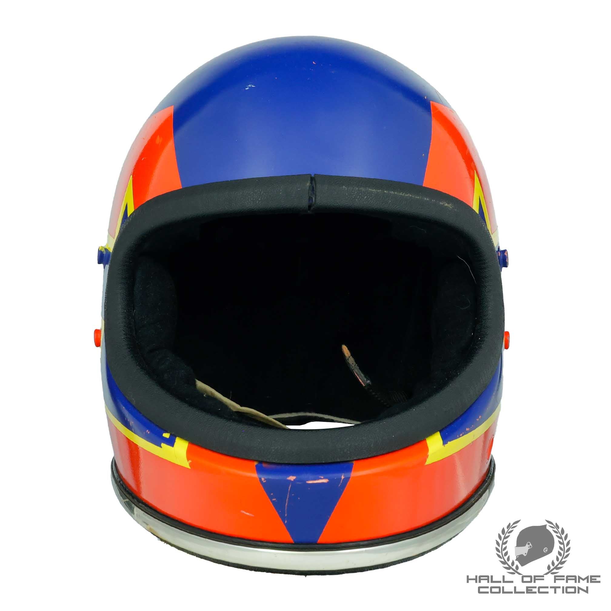 1976 Gilles Villeneuve Griffin Clubman Formula Atlantic F1 Paint Protoytype Helmet