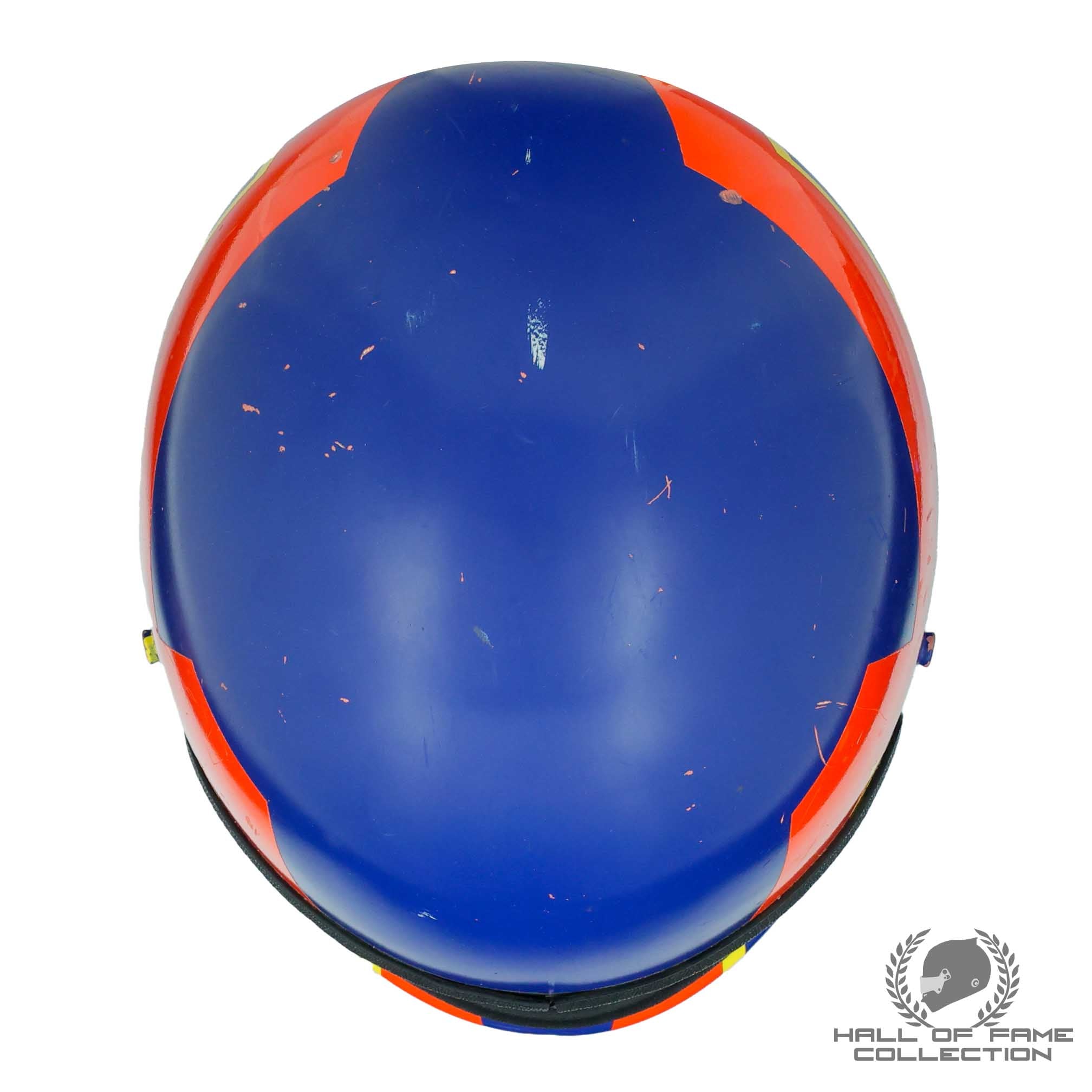 1976 Gilles Villeneuve Griffin Clubman Formula Atlantic F1 Paint Protoytype Helmet