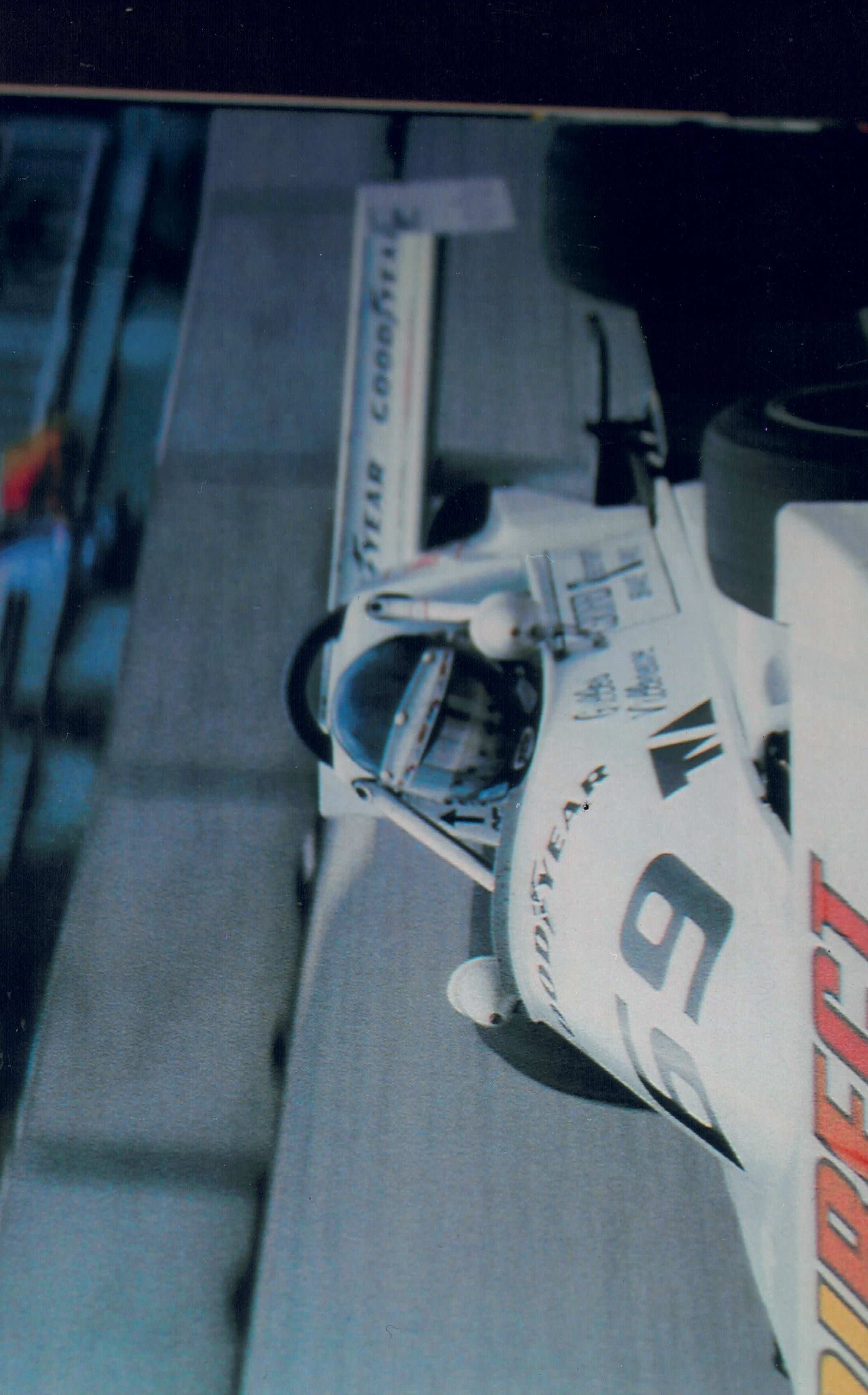 1976 Gilles Villeneuve Griffin Clubman Formula Atlantic F1 Paint Protoytype Helmet