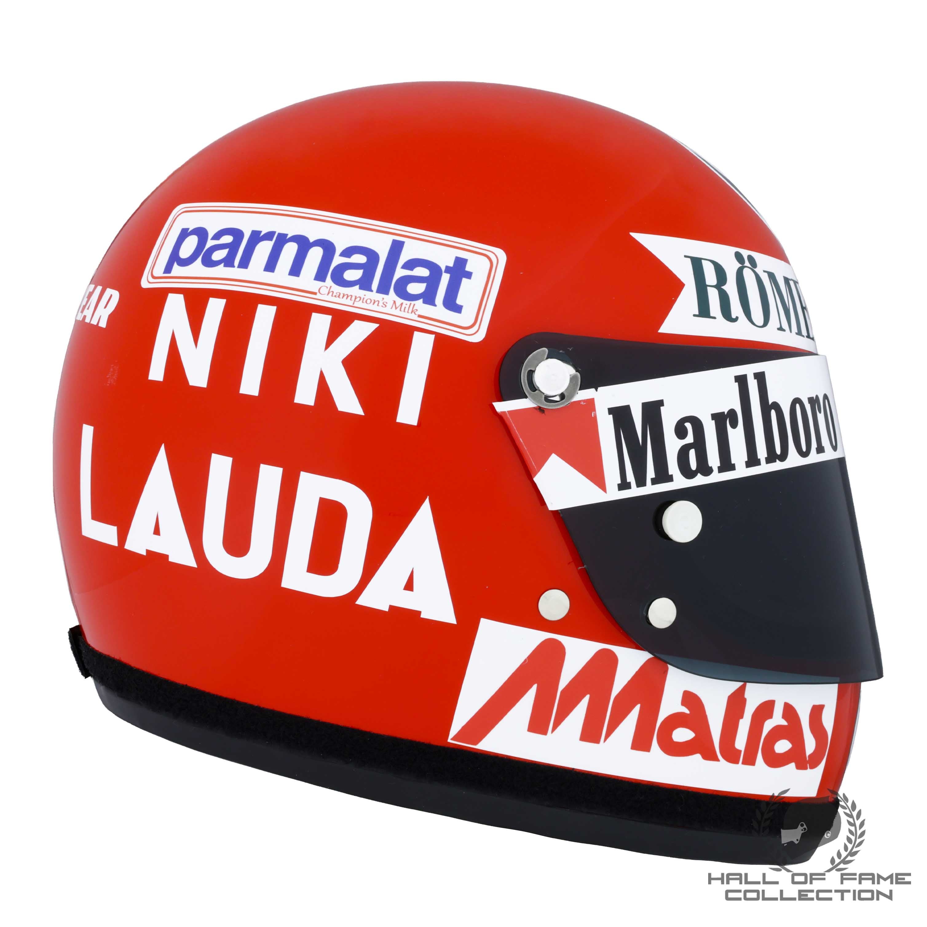 1977 Niki Lauda World Championship Season Replica Ferrari F1 Helmet