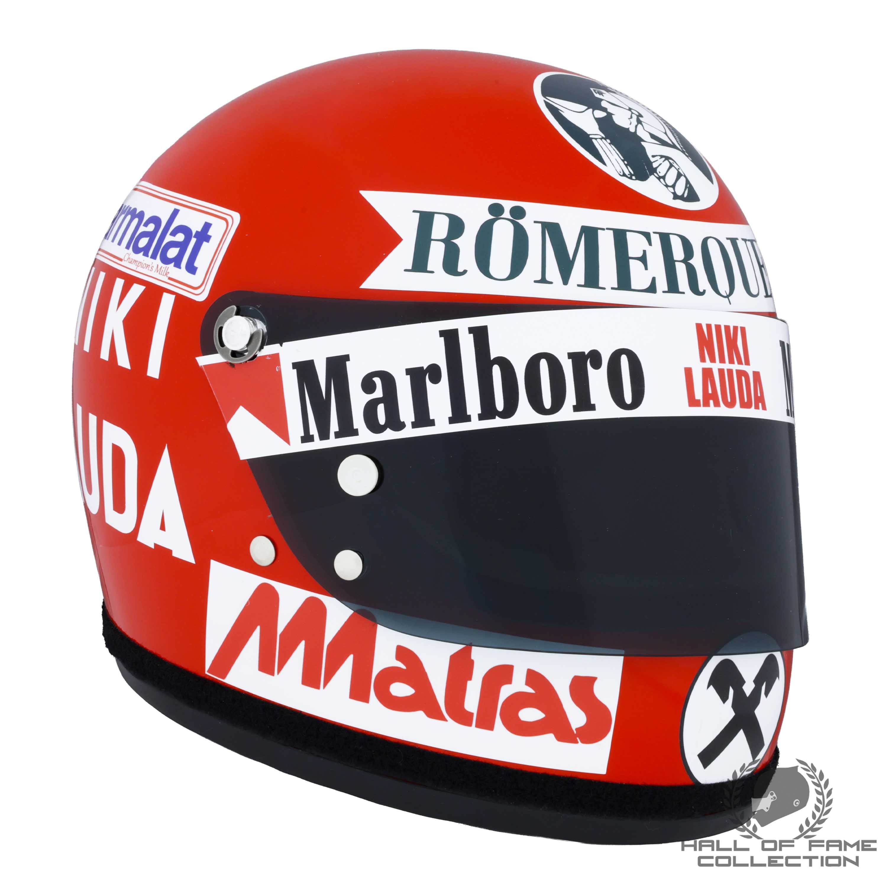 1977 Niki Lauda World Championship Season Replica Ferrari F1 Helmet