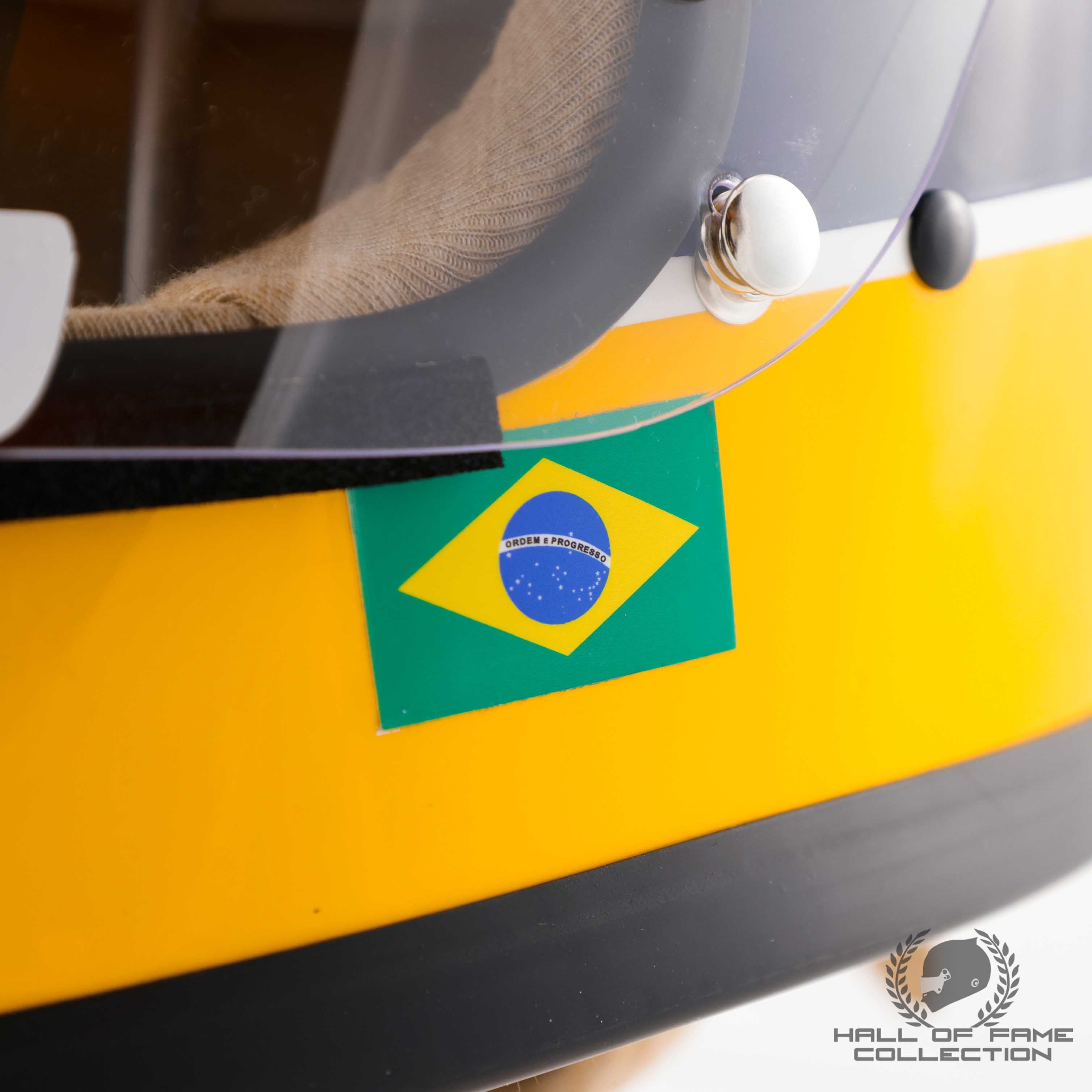 1979/80 Ayrton Senna Bell Star II Replica Karting Helmet