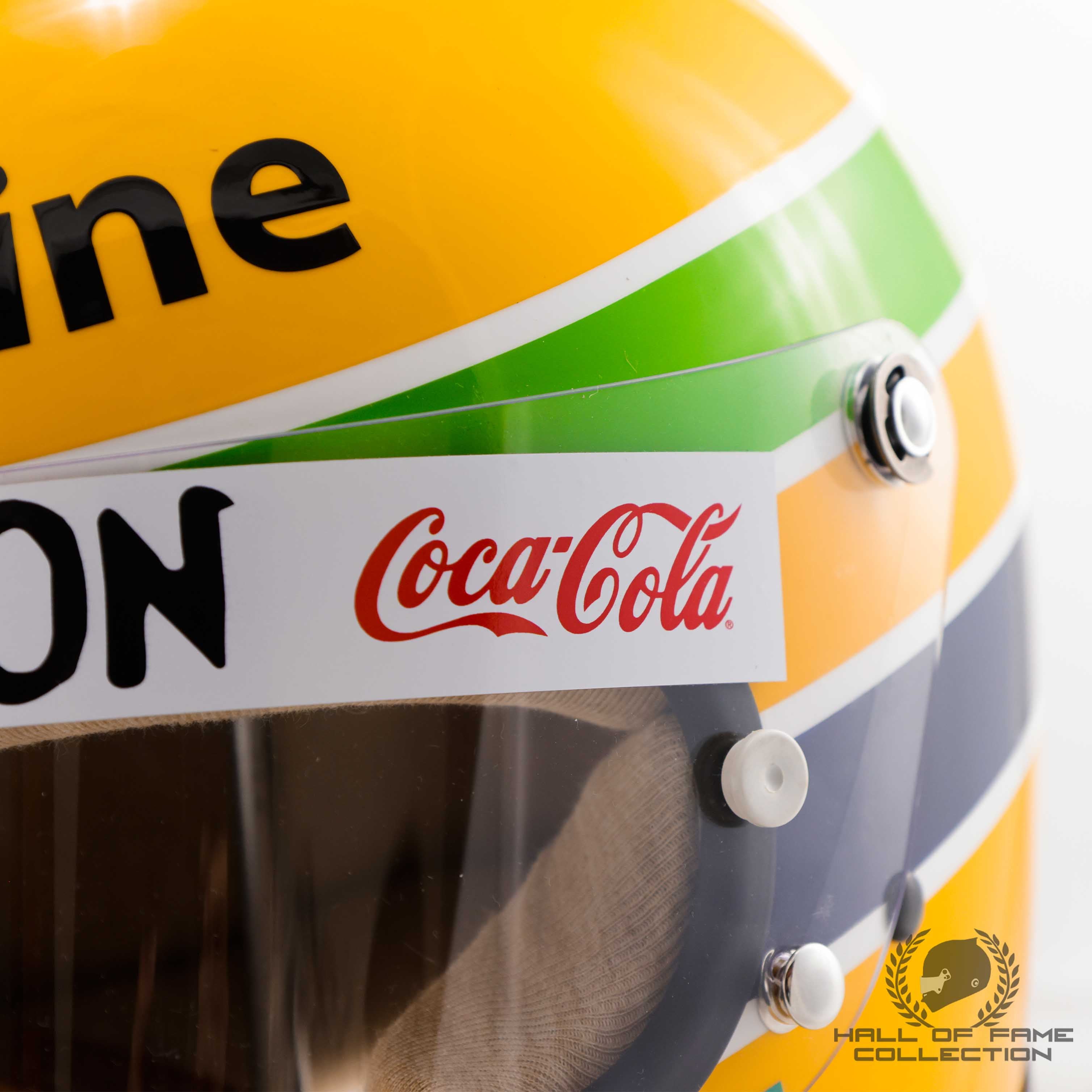 1979/80 Ayrton Senna Bell Star II Replica Karting Helmet