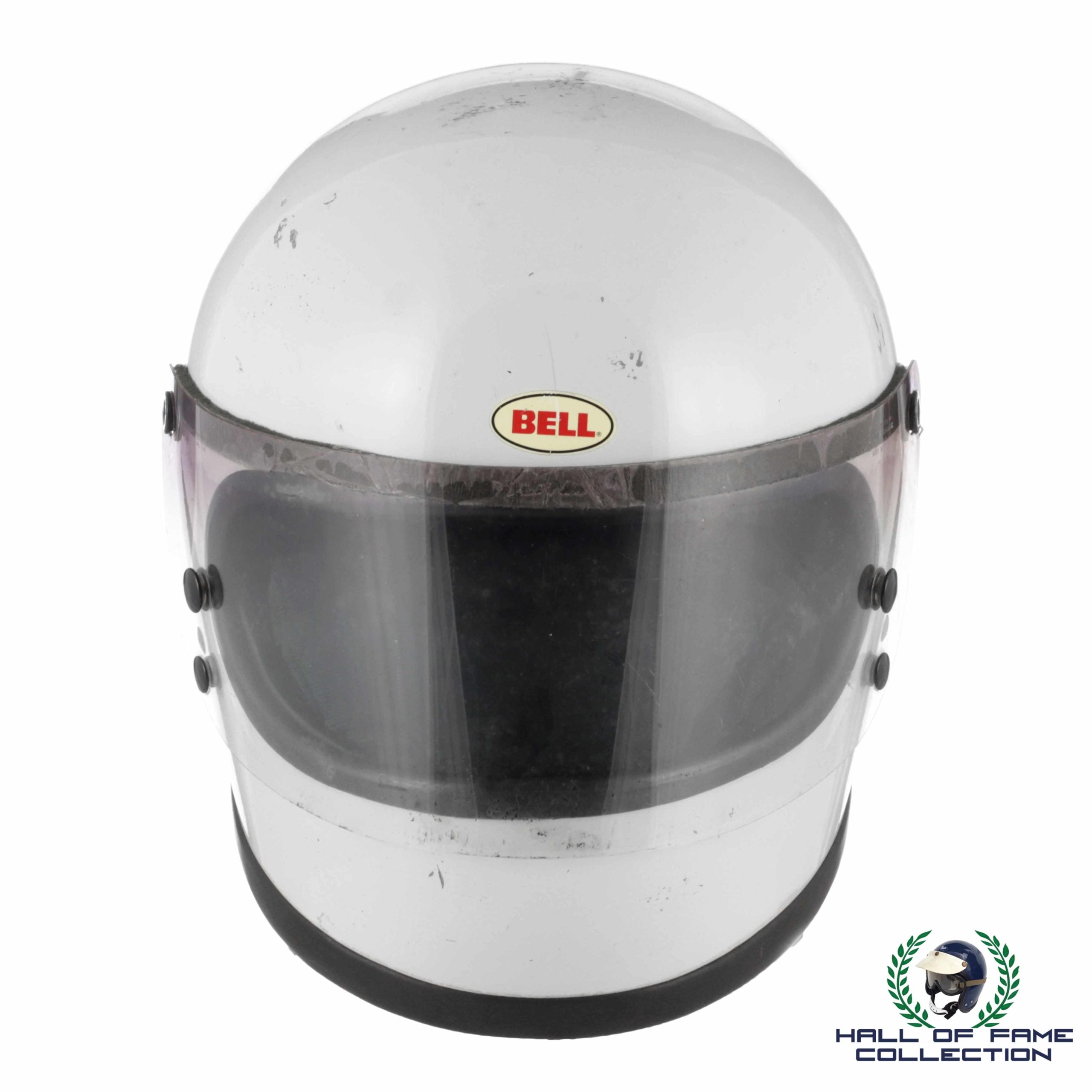 1980 Johnny Parsons Jr. / Johnnie Parsons Sr. Signed Indy 500 Parade Lap Bell Star II Helmet