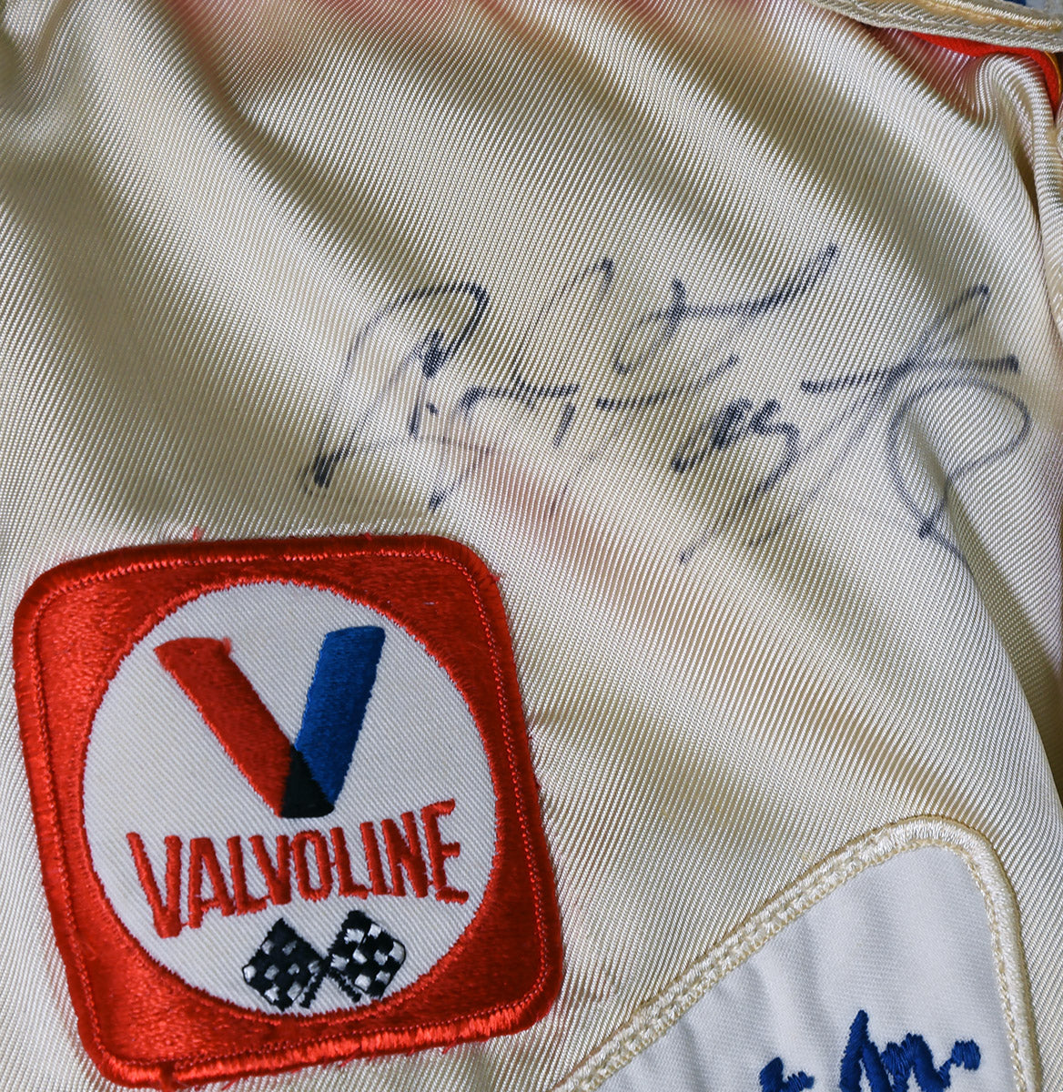 1980 A. J. Foyt Signed Race Used Indy 500 Gilmore Racing IndyCar Suit