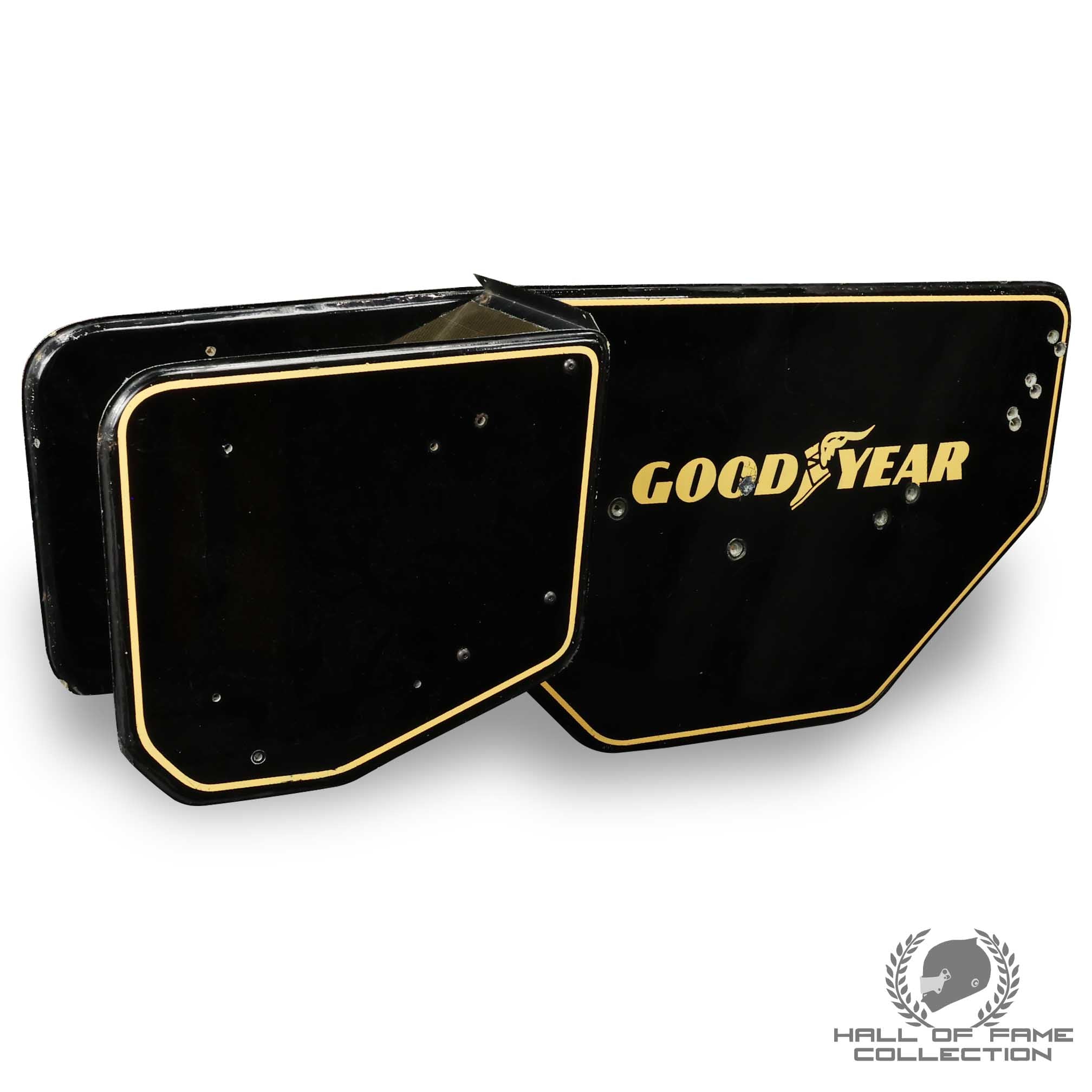 1984 Nigel Mansell Brazilian GP Used Lotus F1 Rear Wing Endplate