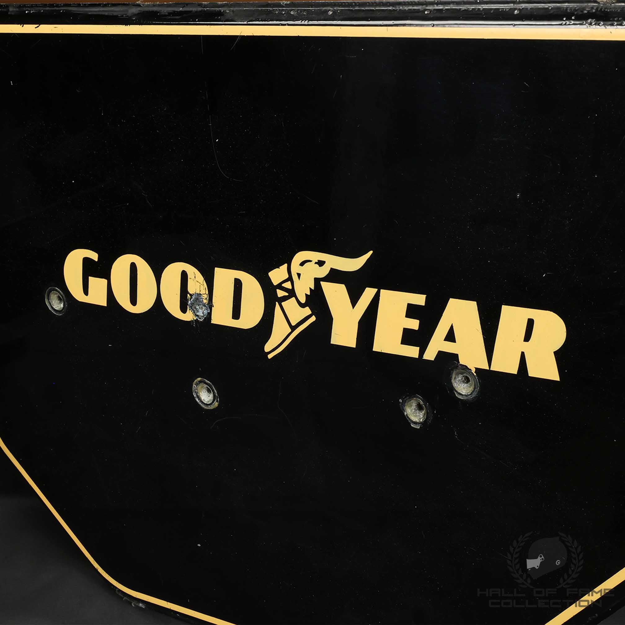 1984 Nigel Mansell Brazilian GP Used Lotus F1 Rear Wing Endplate