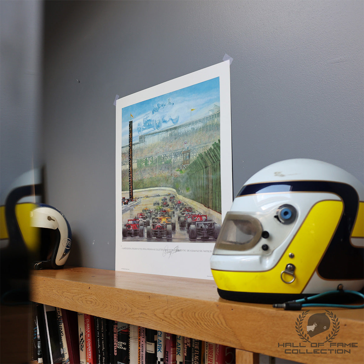 1985 Danny Sullivan Signed Indianapolis 500 Limited Edition #/139 Ron Burton 24 x 36 Print