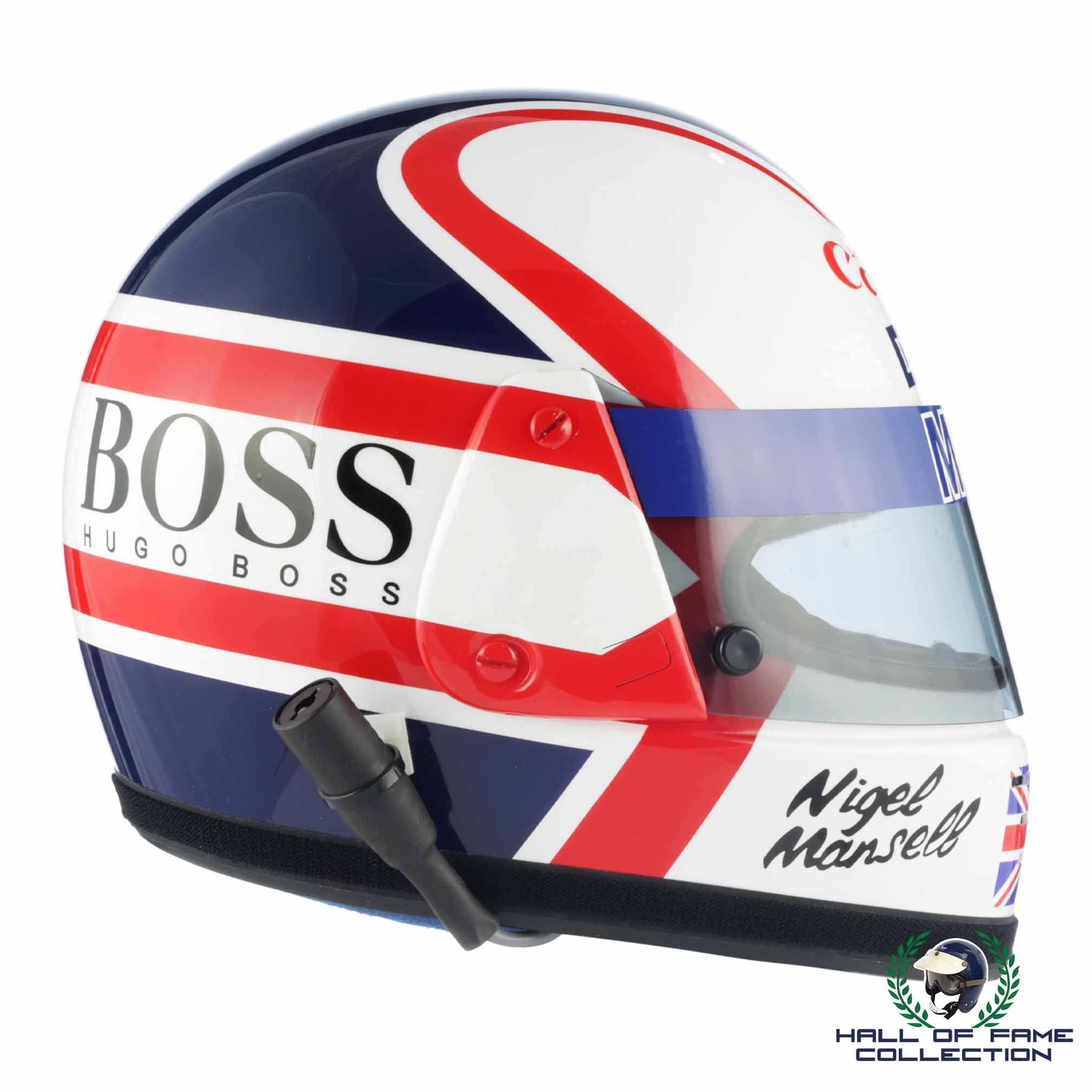 1985 Nigel Mansell Canon Williams Honda Replica Arai G-N F1 Helmet