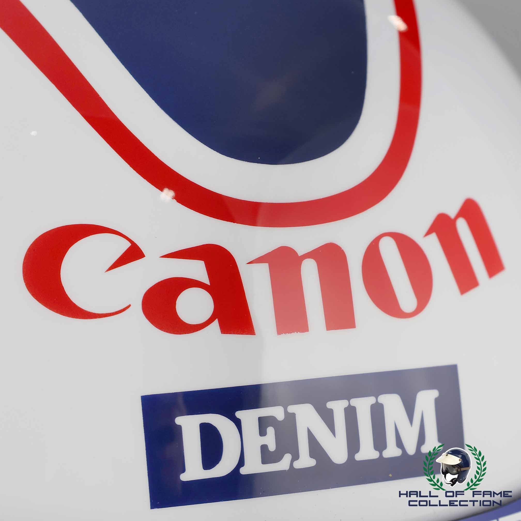 1985 Nigel Mansell Canon Williams Honda Replica Arai G-N F1 Helmet