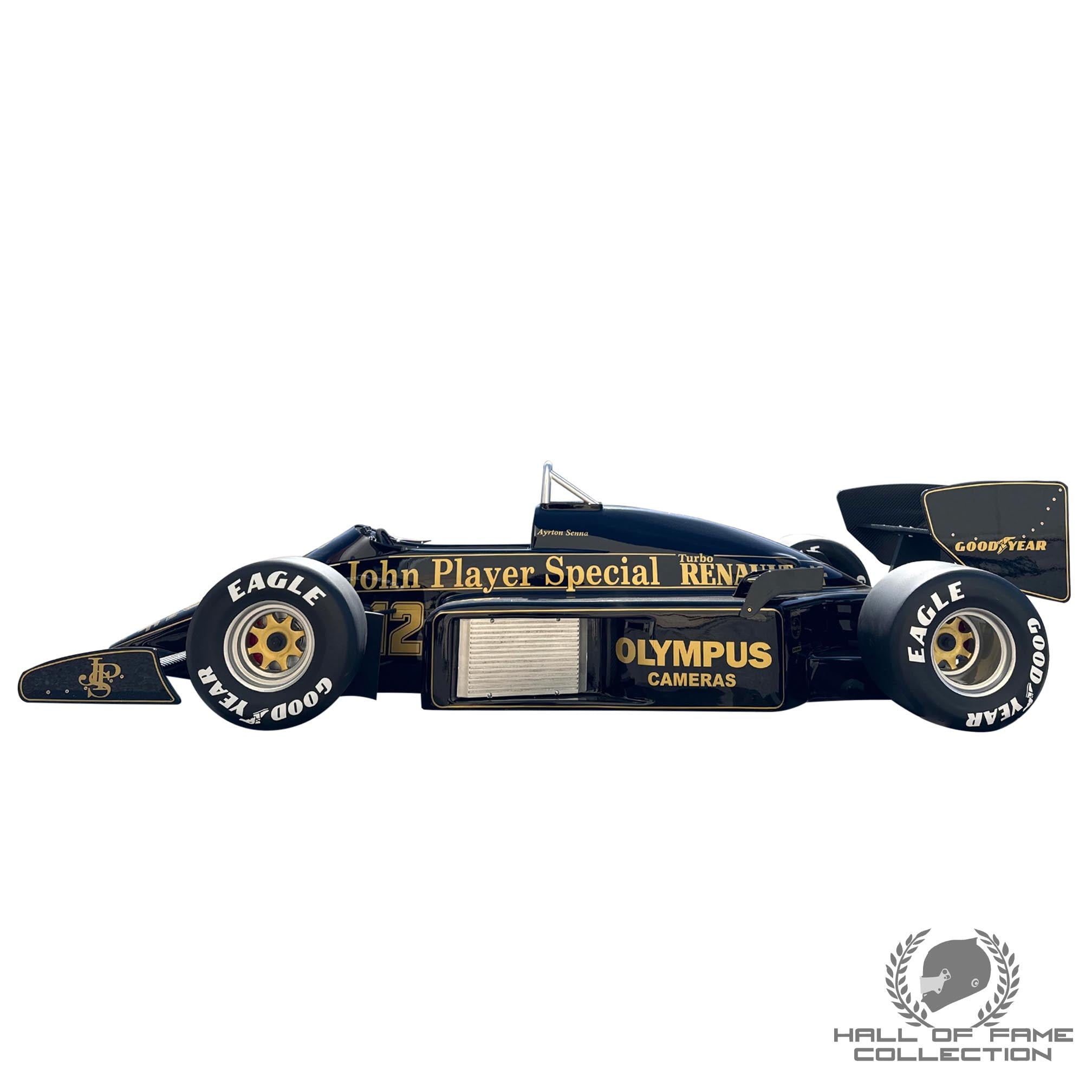 1985 Ayrton Senna Replica John Player Special Team Lotus 97T 1:2 Scale F1 Car