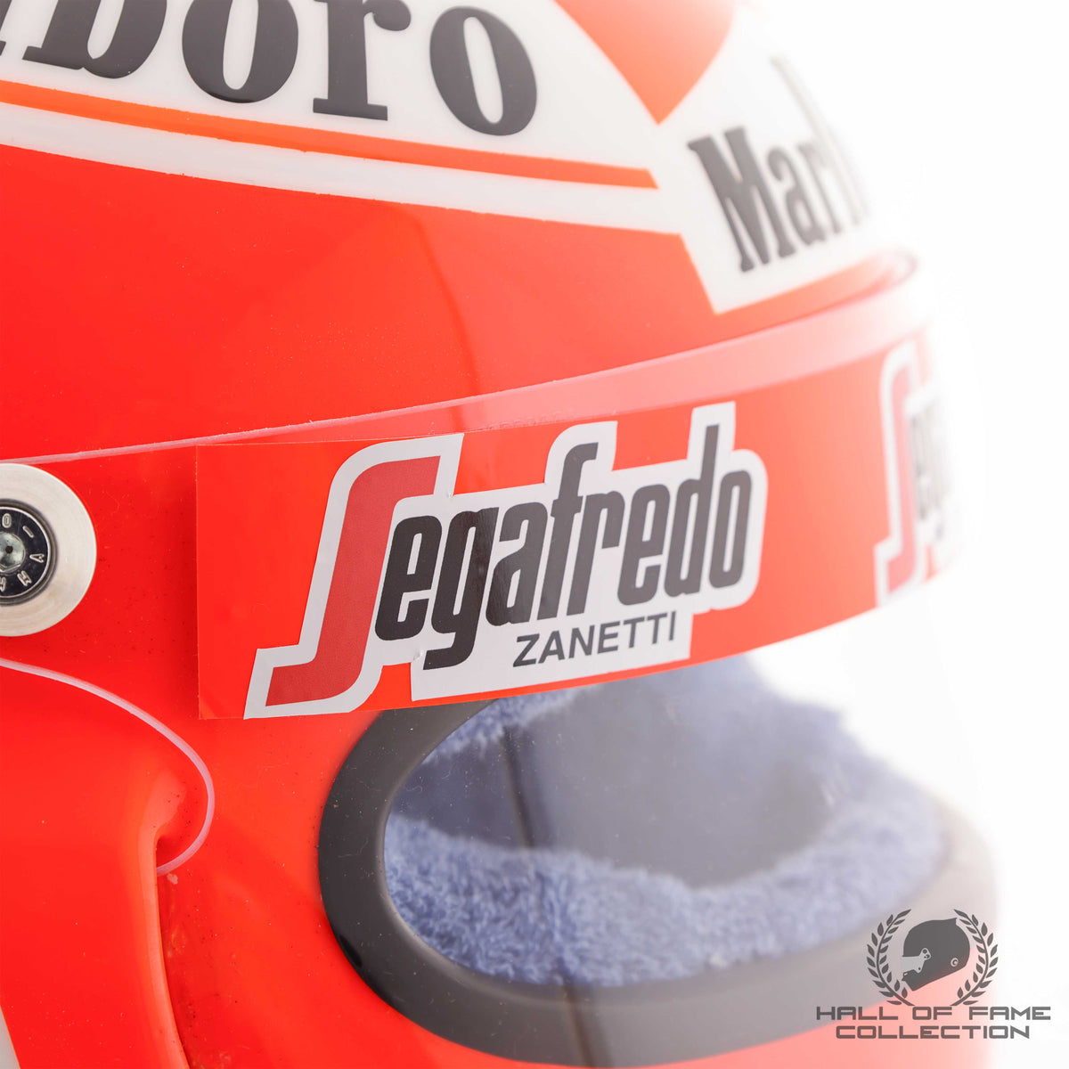 1985 Niki Lauda Replica GPA Marlboro McLaren F1 Helmet