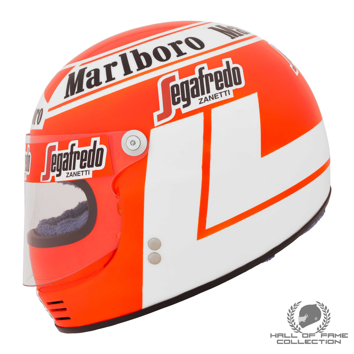 1985 Niki Lauda Replica GPA Marlboro McLaren F1 Helmet