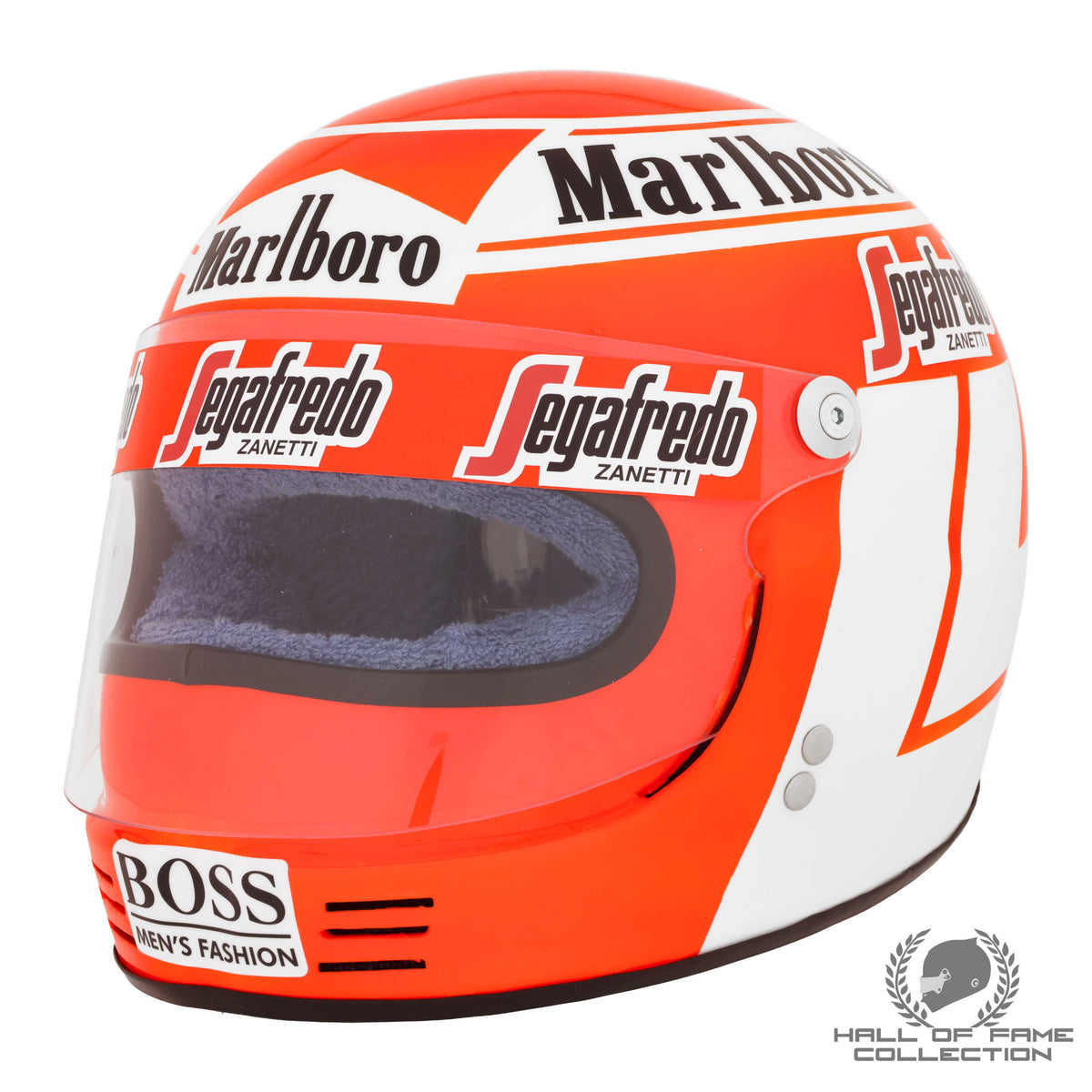 1985 Niki Lauda Replica GPA Marlboro McLaren F1 Helmet