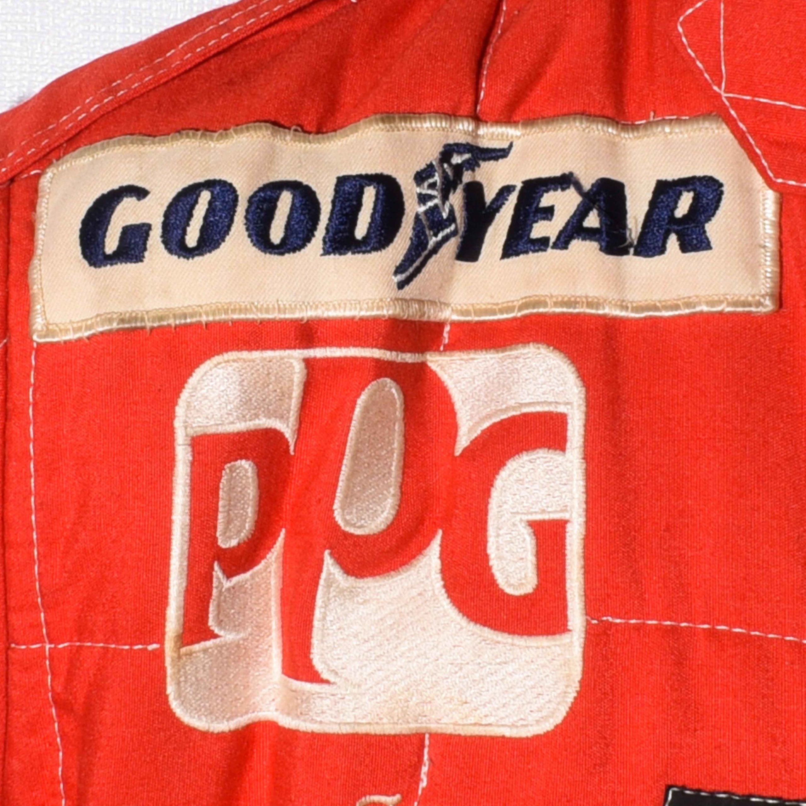 1986 Emerson Fittipaldi Signed Race Used Marlboro Patrick Racing IndyCar Suit