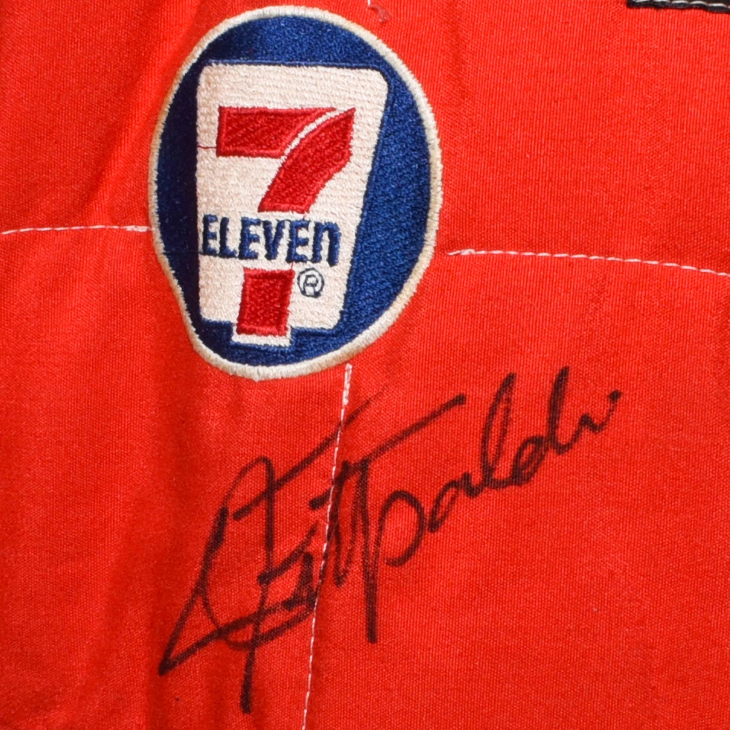 1986 Emerson Fittipaldi Signed Race Used Marlboro Patrick Racing IndyCar Suit