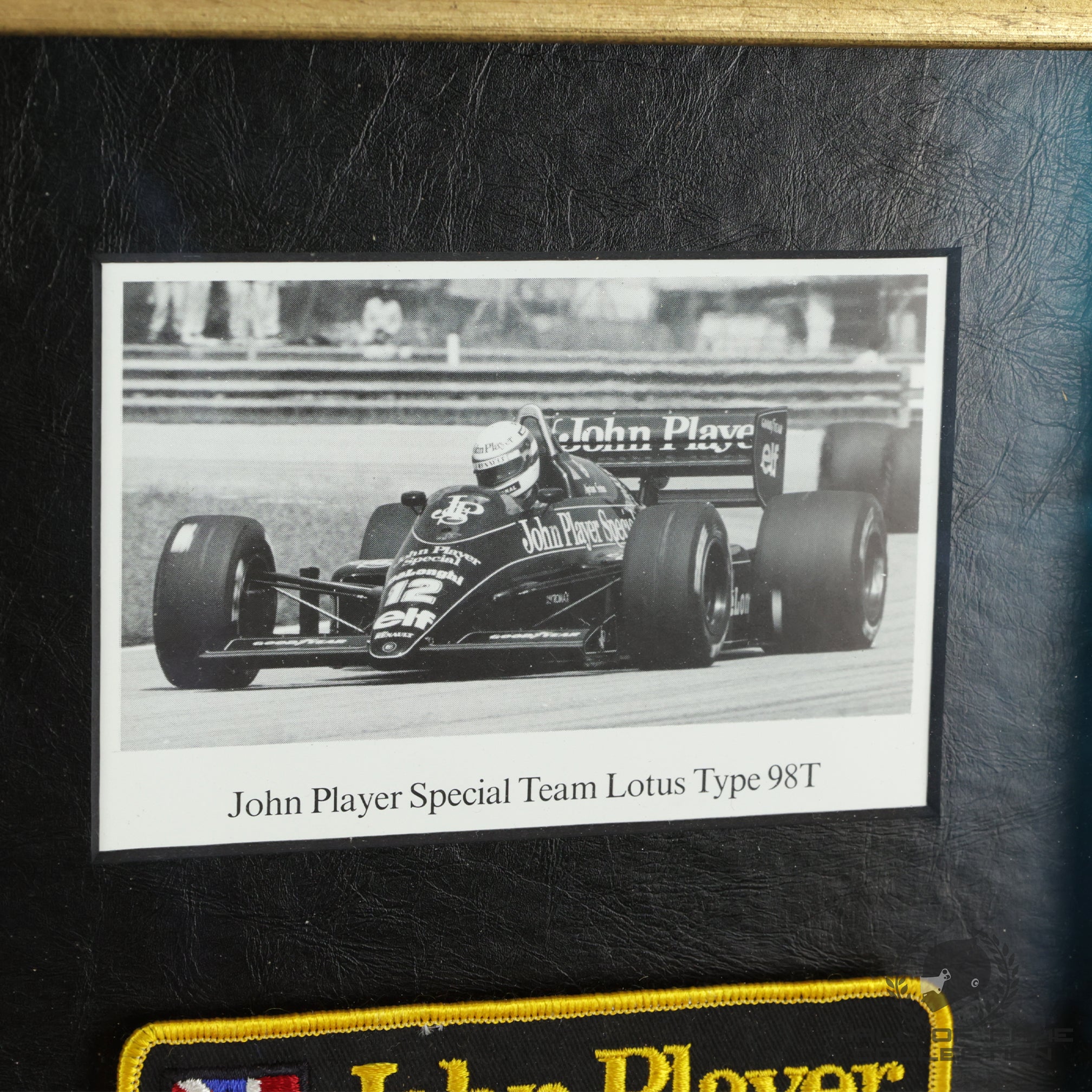 1986 Ayrton Senna Signed Team Lotus F1 Front Wing End Plate