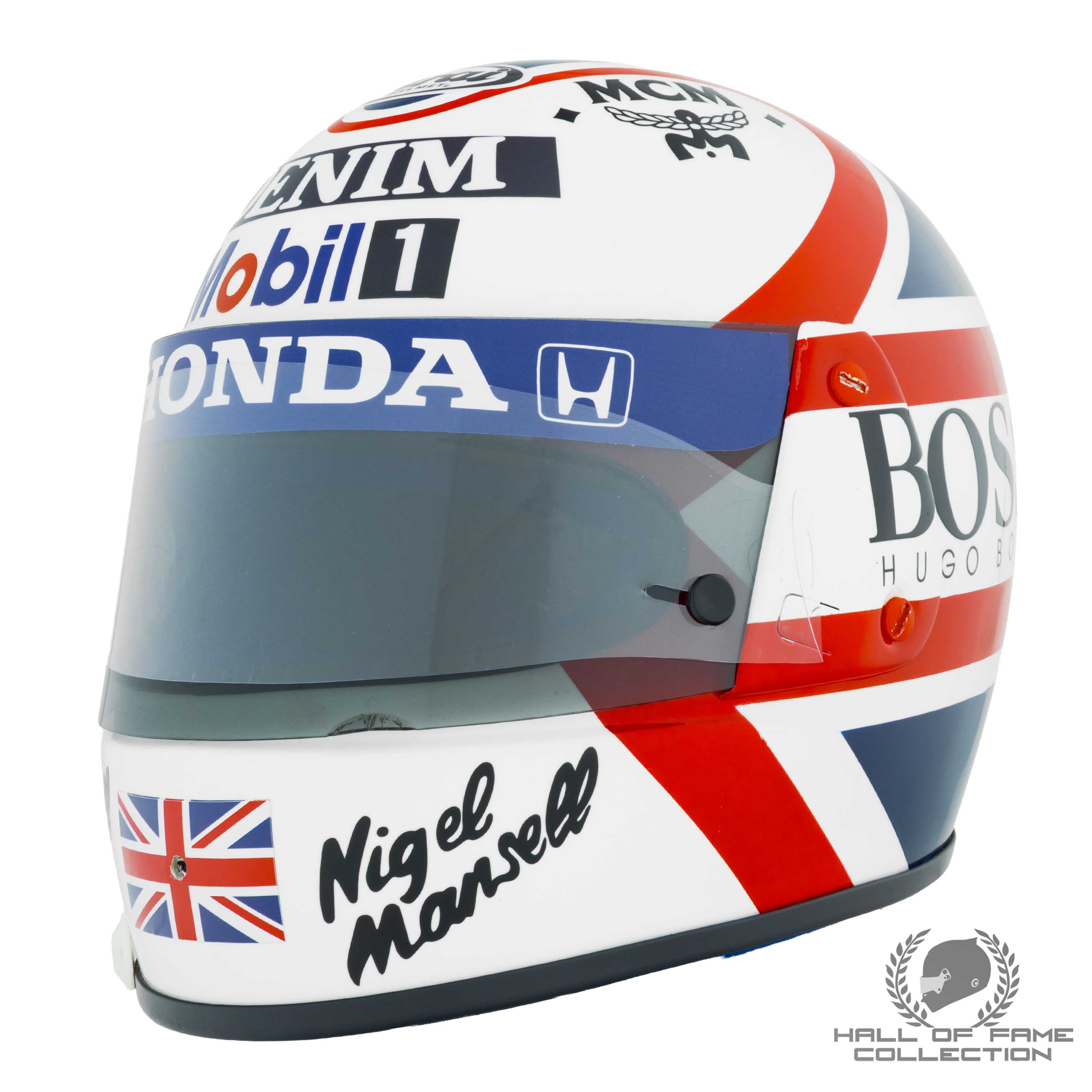 1986 Nigel Mansell Replica Honda Williams F1 Arai GP-N Helmet
