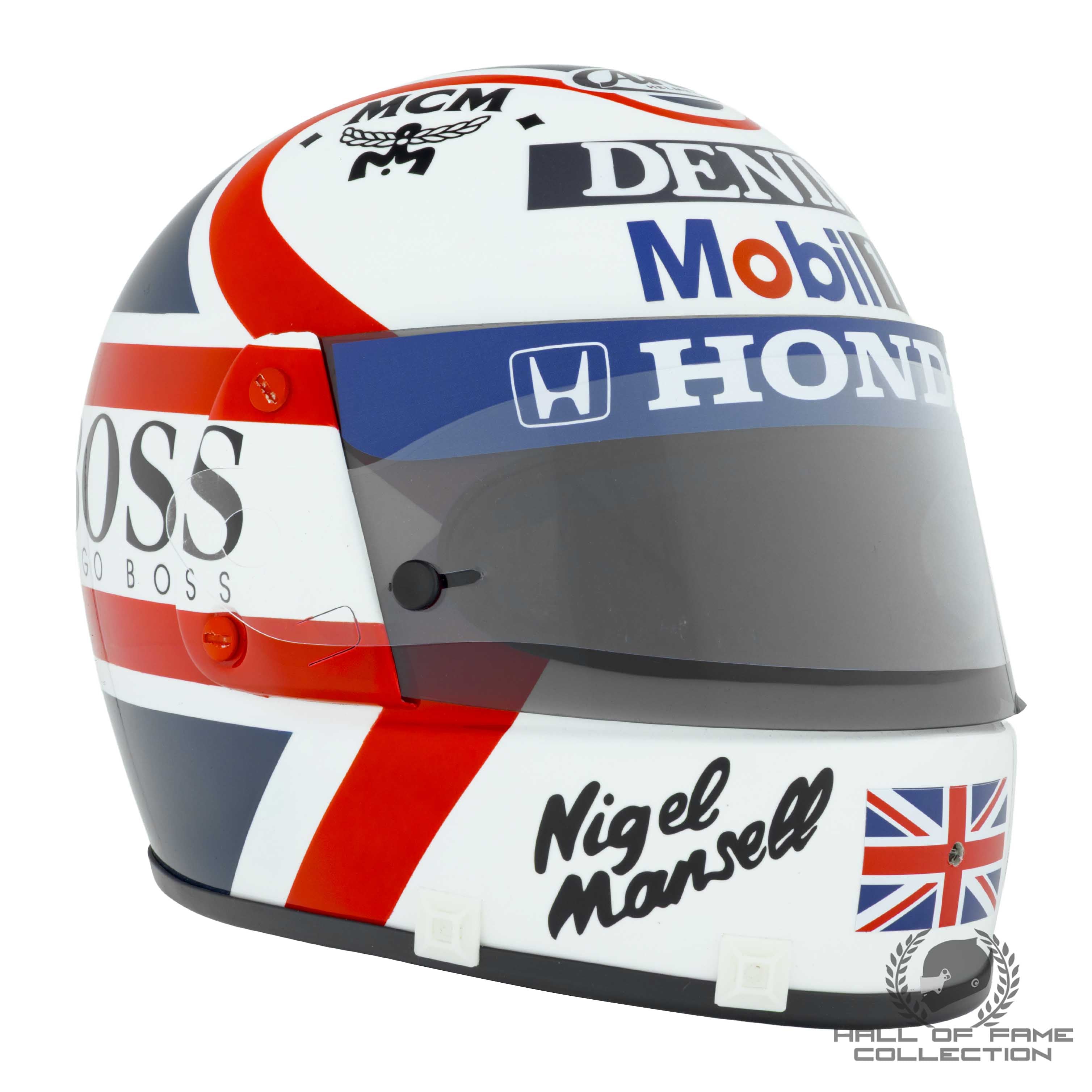 1986 Nigel Mansell Replica Honda Williams F1 Arai GP-N Helmet