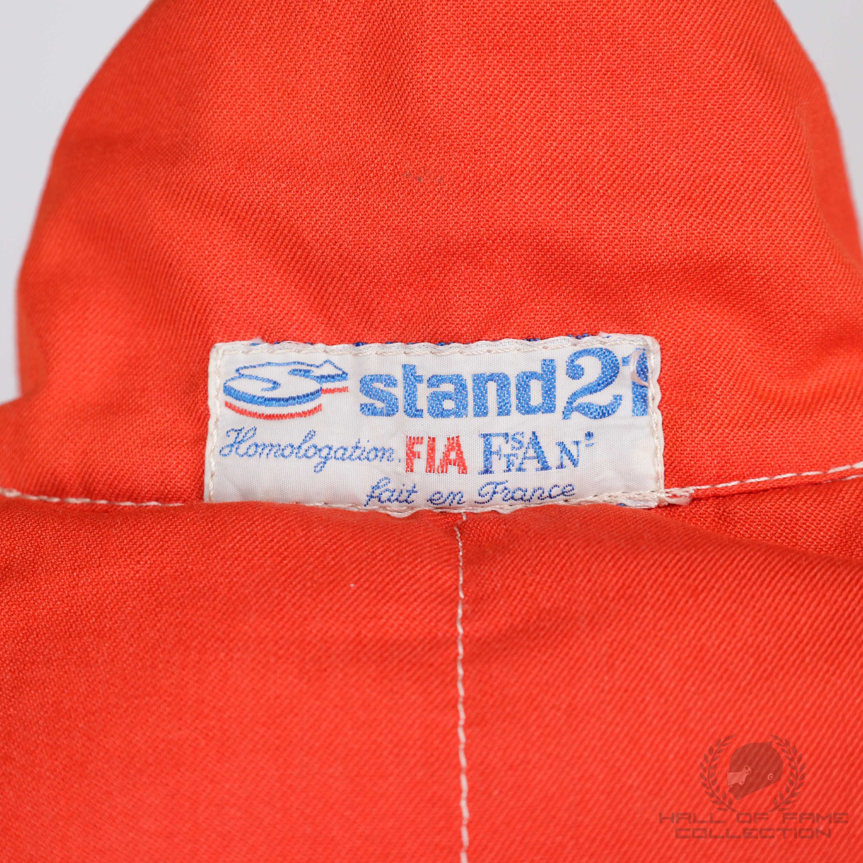 1986 Nigel Mansell Used Canon Williams Honda Team F1 Suit