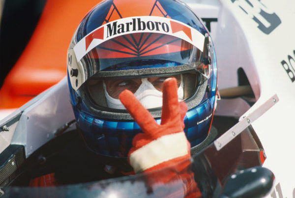 1986 Emerson Fittipaldi Signed Race Used Marlboro Patrick Racing IndyCar Suit