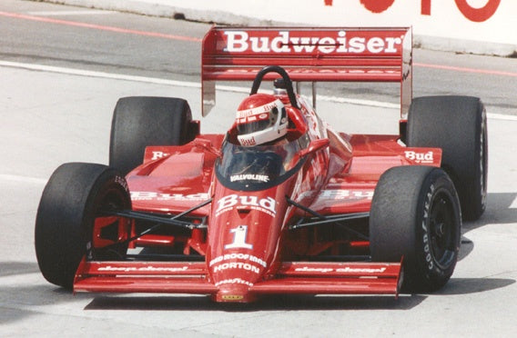 1987 Bobby Rahal Signed Race Used Championship Season Truesports IndyCar Boots