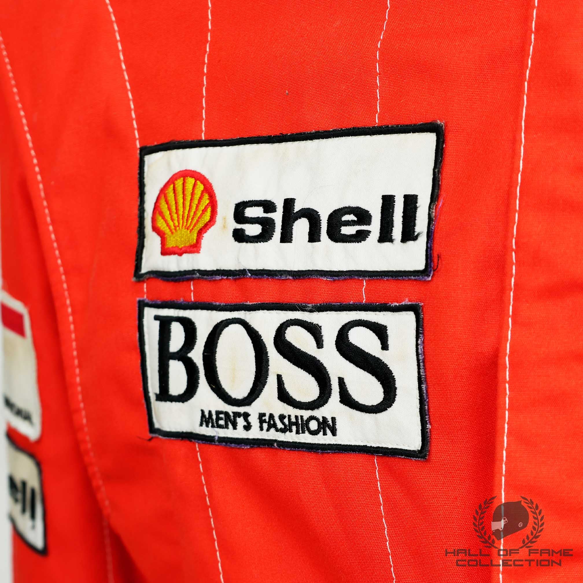 1987 Alain Prost Race Used McLaren F1 Suit