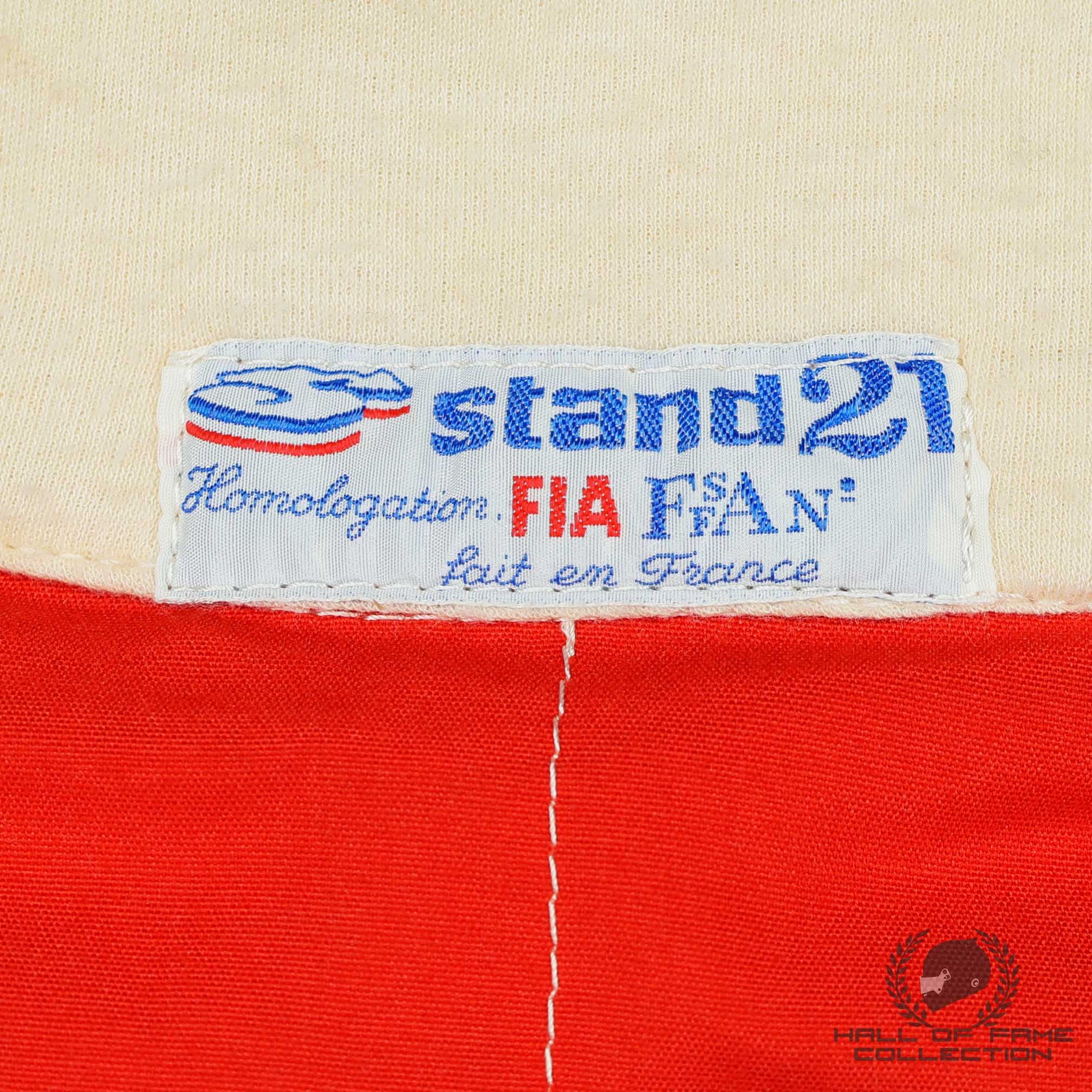 1987 Alain Prost Race Used McLaren F1 Suit