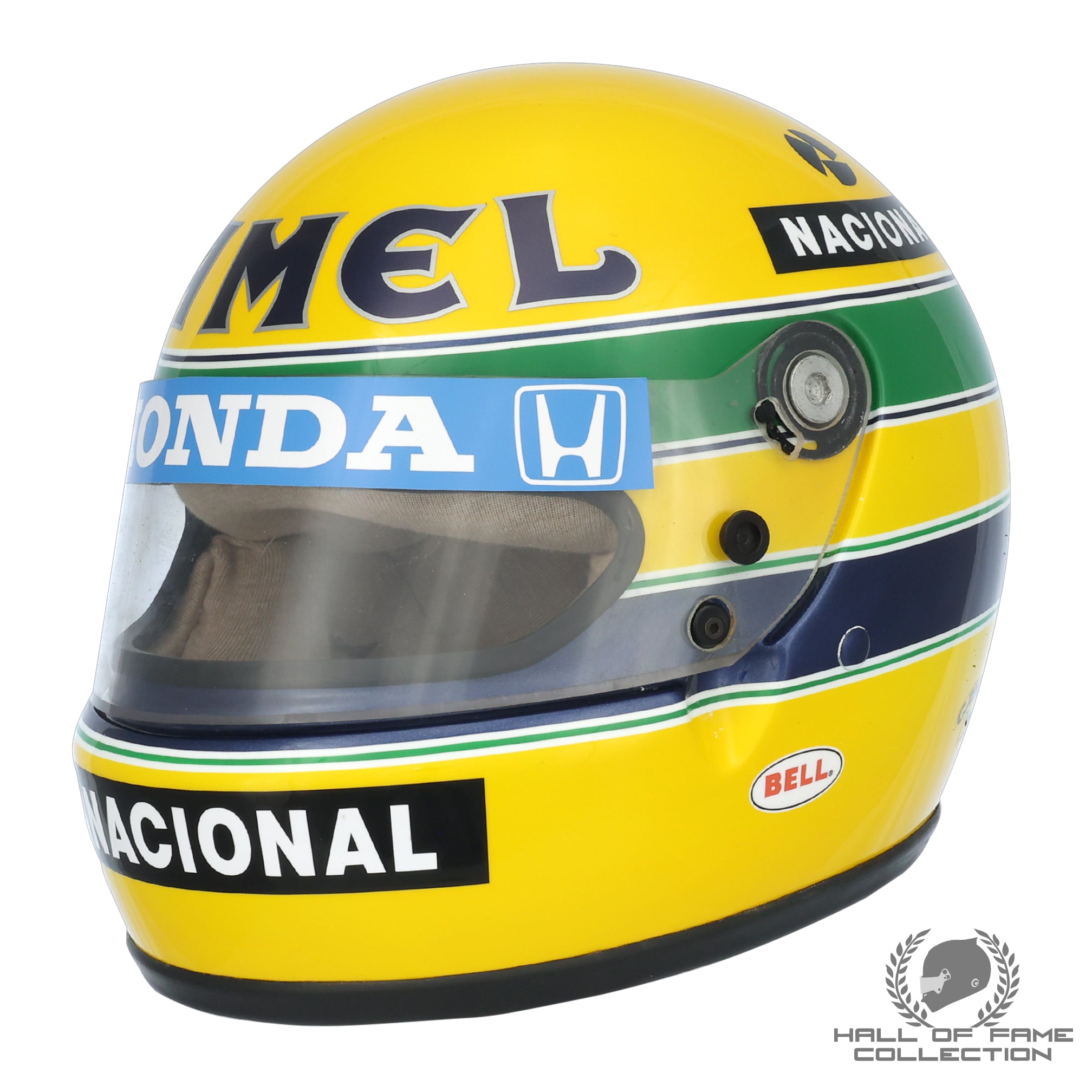 1987 Ayrton Senna Replica Camel Team Lotus F1 Helmet