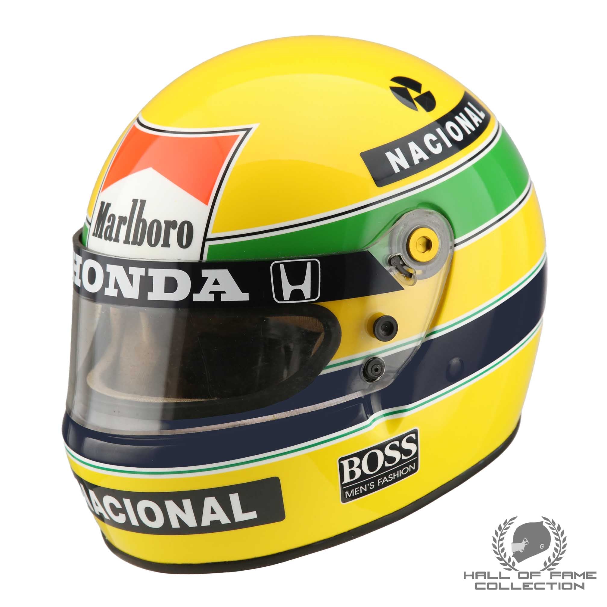 1988 Ayrton Senna World Champion Replica Bell XFM-1 McLaren Honda F1 Helmet