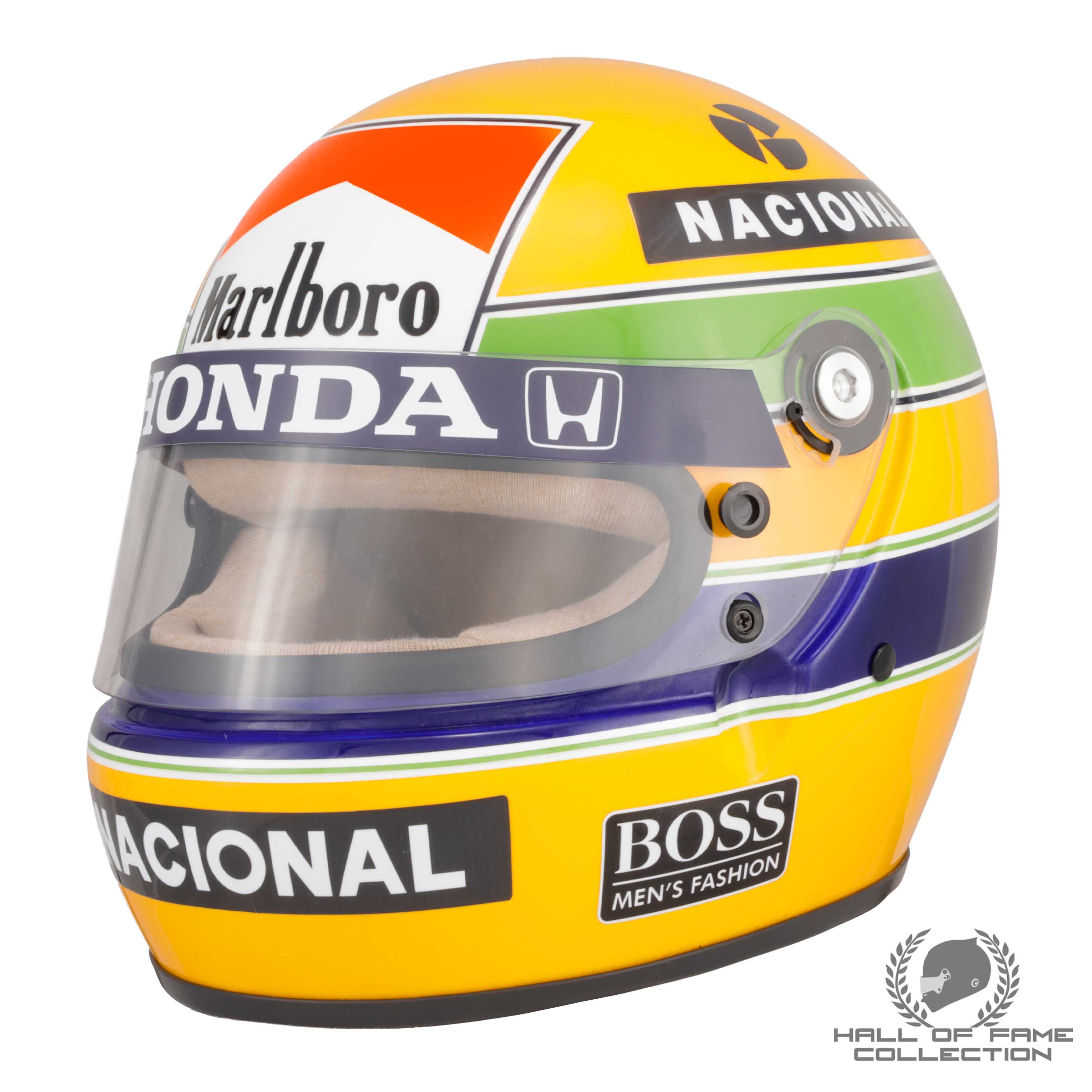 1988 Ayrton Senna Honda Marlboro McLaren Replica F1 Helmet