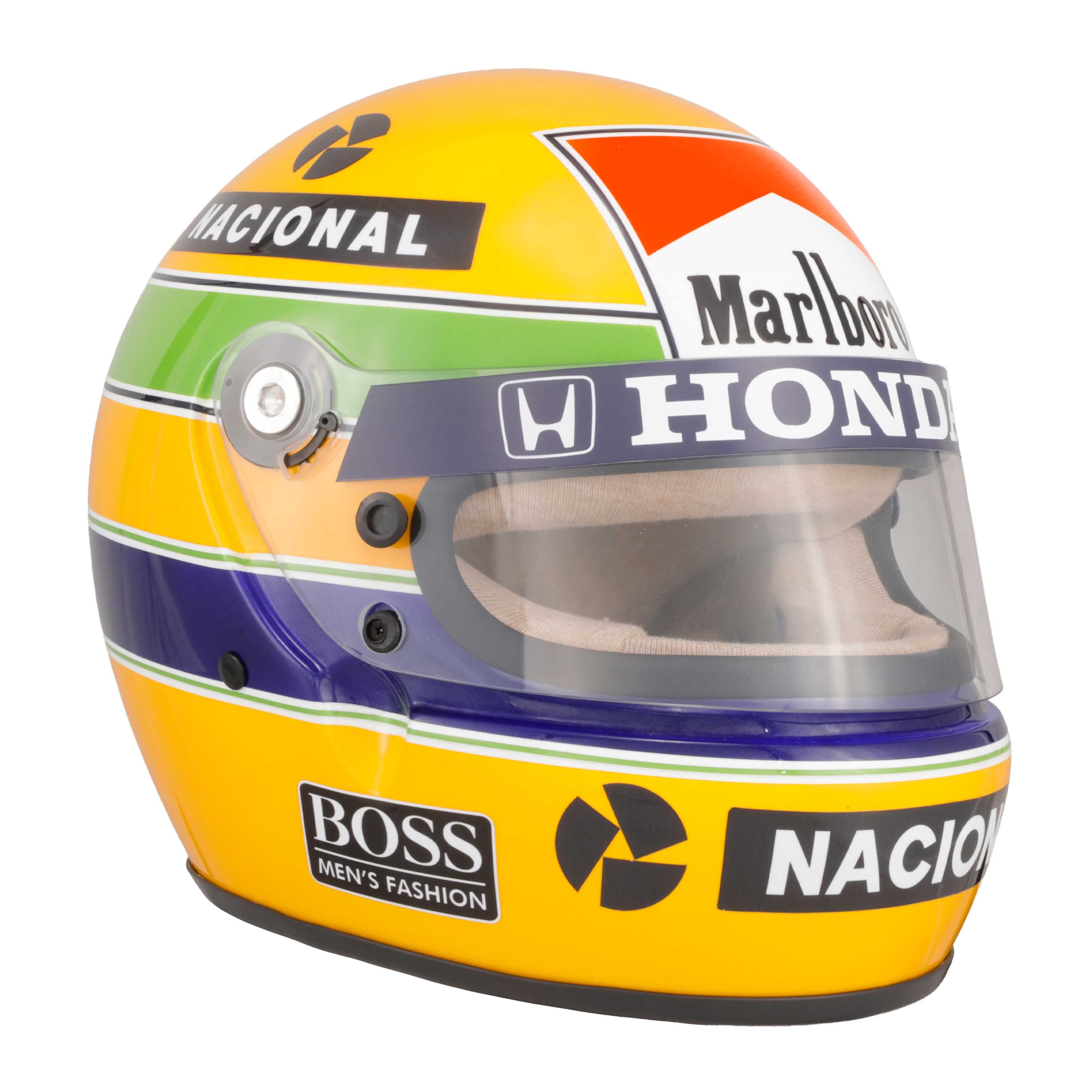 1988 Ayrton Senna Honda Marlboro McLaren Replica F1 Helmet