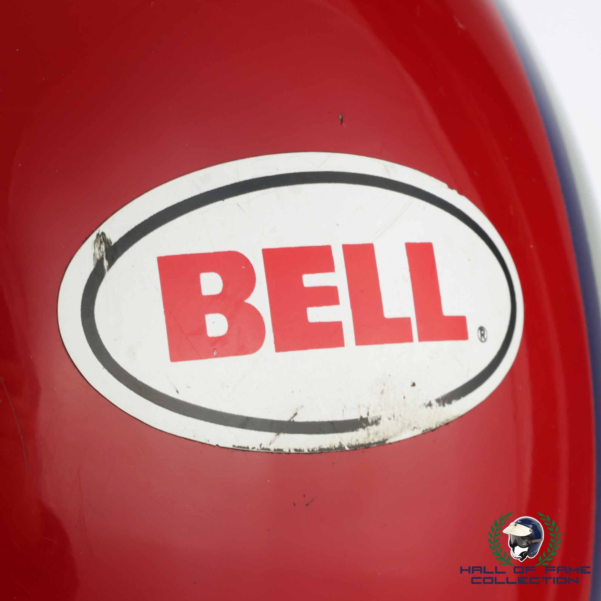 ITEM OF THE WEEK 1989 Mario Andretti Race Used Newman Haas Racing Bell XFM-1 Indy 500 Helmet