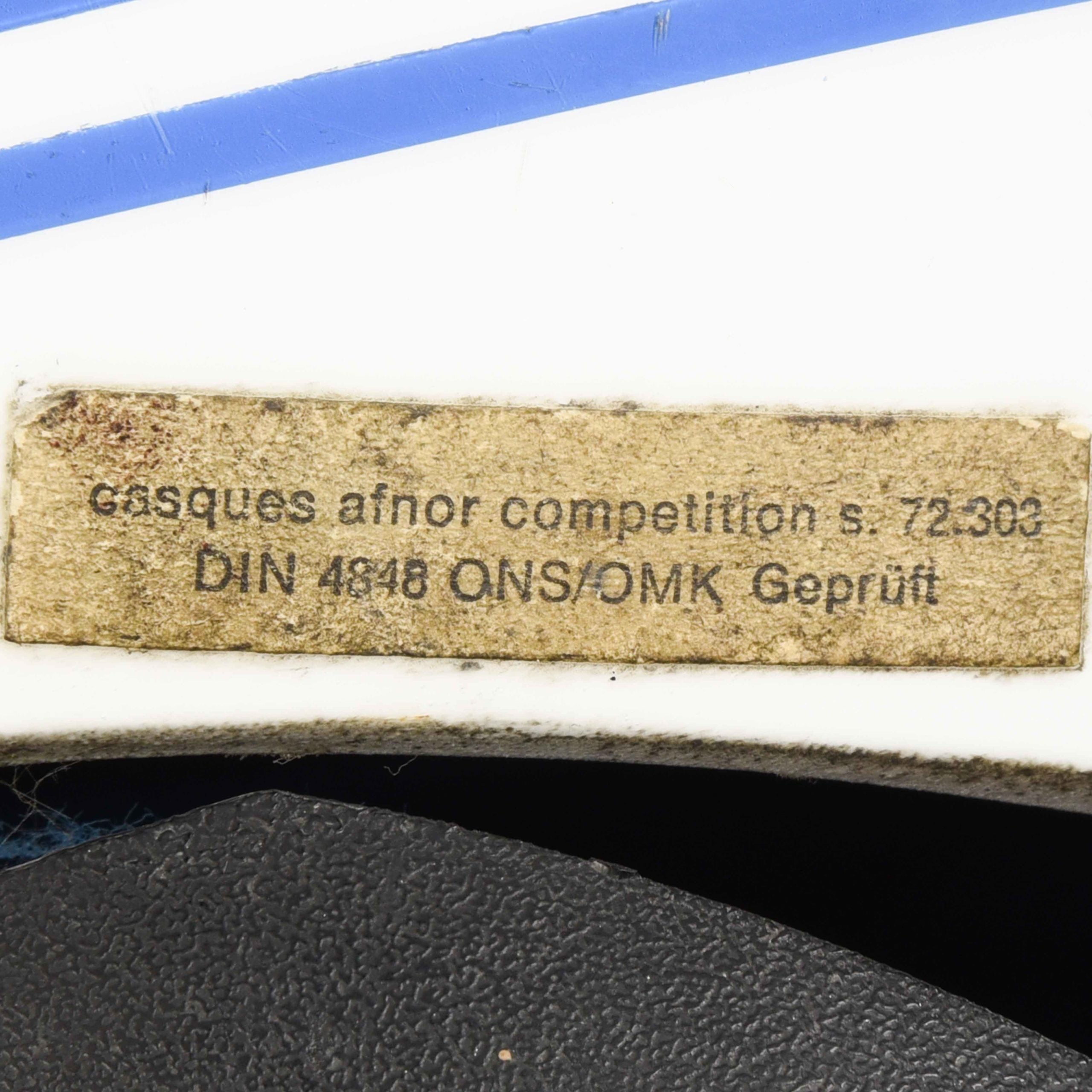 1987 Mika Salo Signed Race Used Brands Hatch Formula Ford Festival GPA Helmet