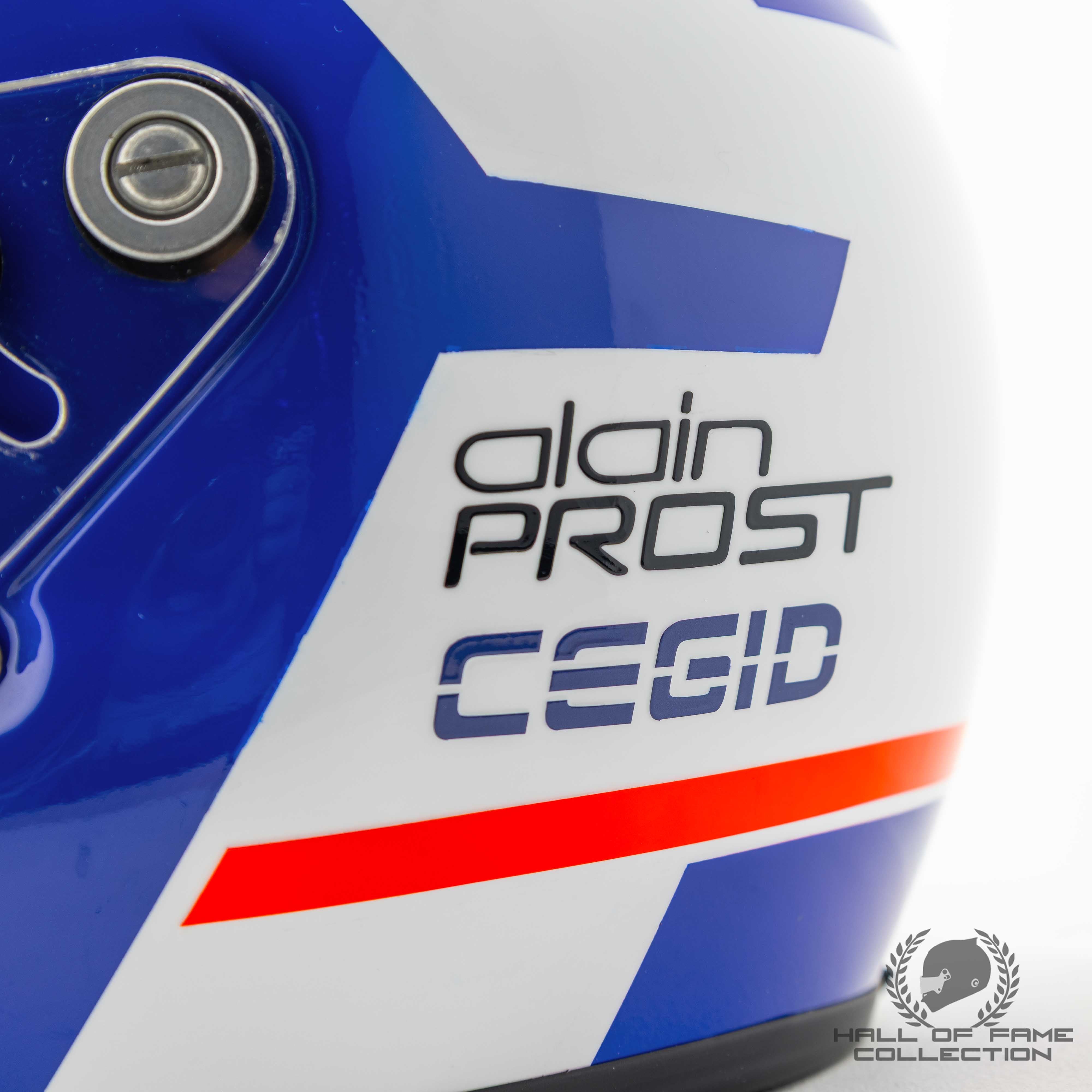 1990 Alain Prost British GP Win Replica Ferrari F1 Helmet