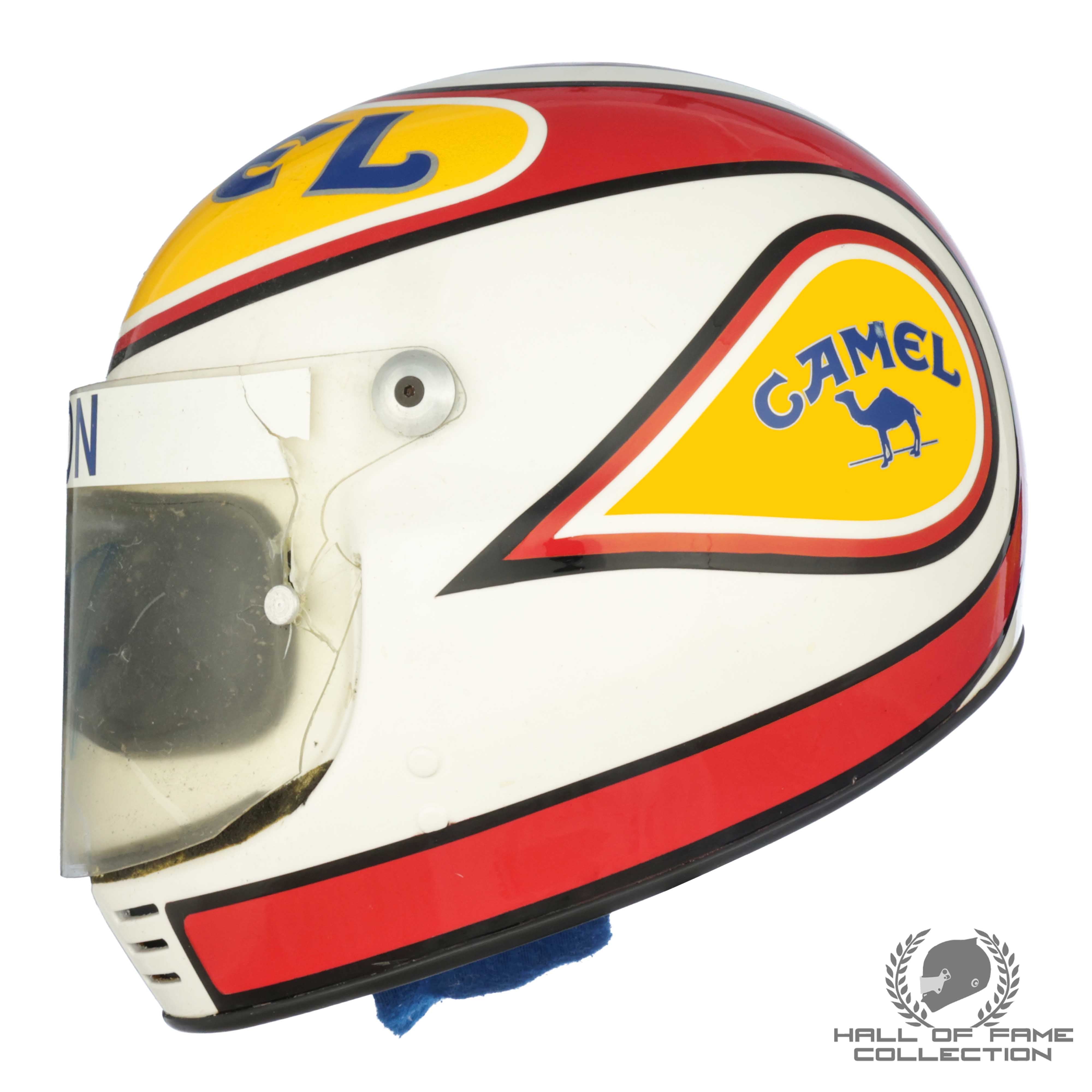 1989 Nelson Piquet Signed Camel Team Lotus F1 Helmet