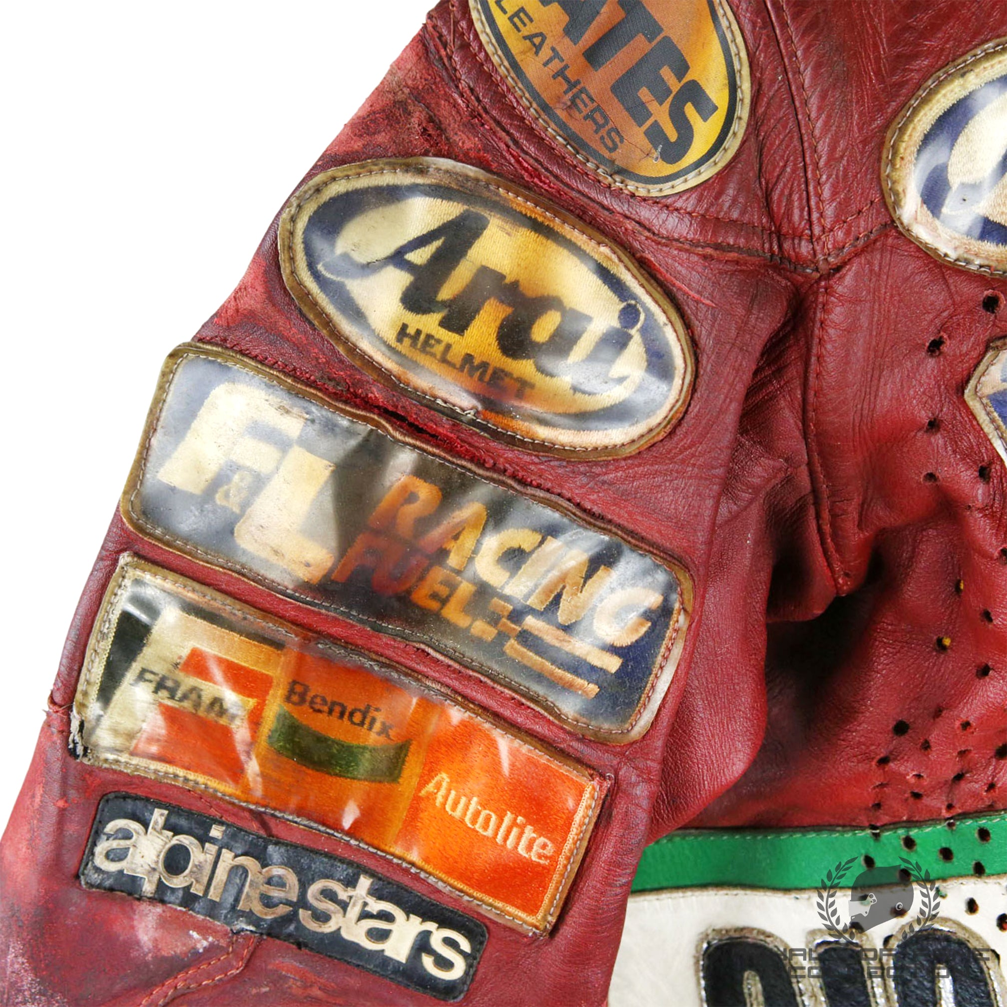 1992 Jimmy Adamo Race Used Ducati Leathers