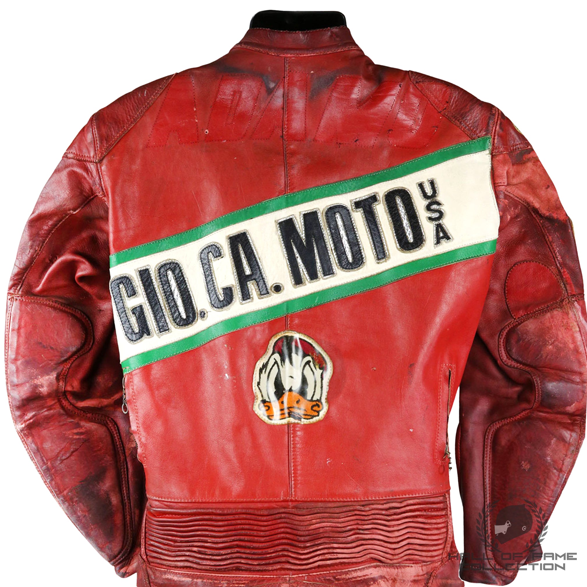 1992 Jimmy Adamo Race Used Ducati Leathers