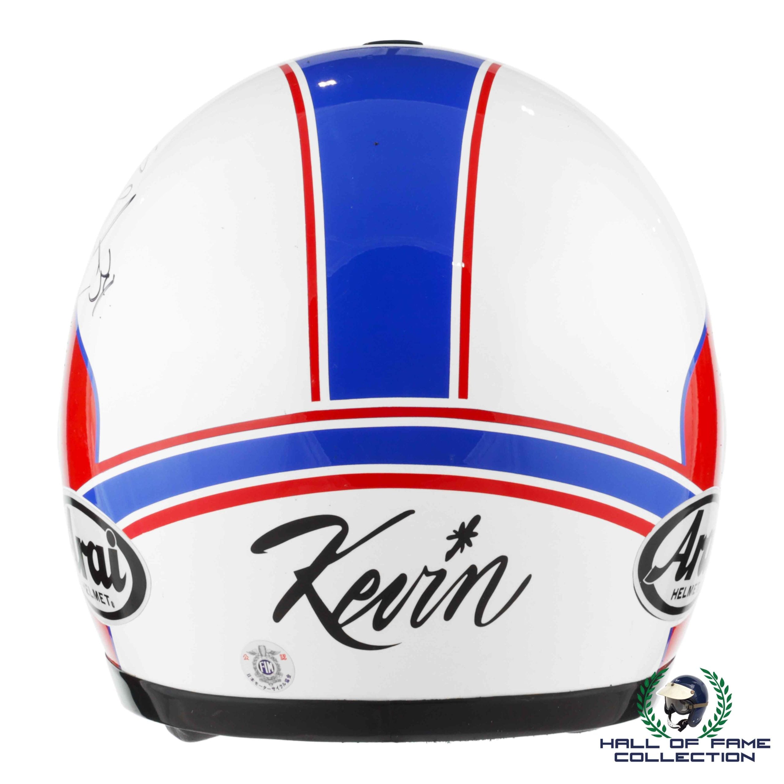 1988 Kevin Schwantz Signed Race Used Pepsi Suzuki 500cc Grand Prix Helmet